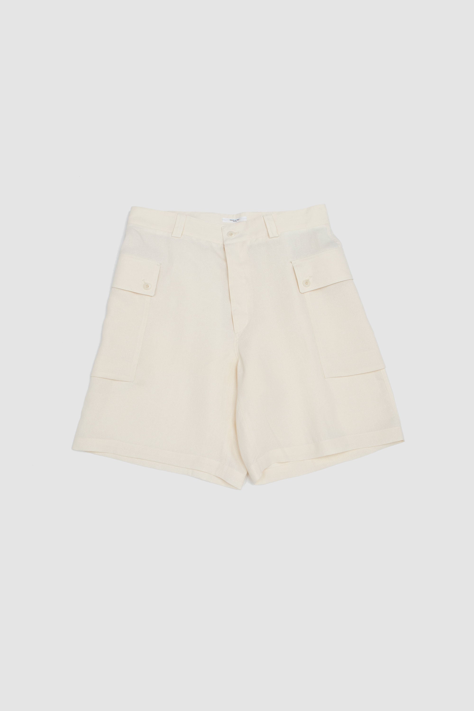 Achille Shorts Bianco Latte_1