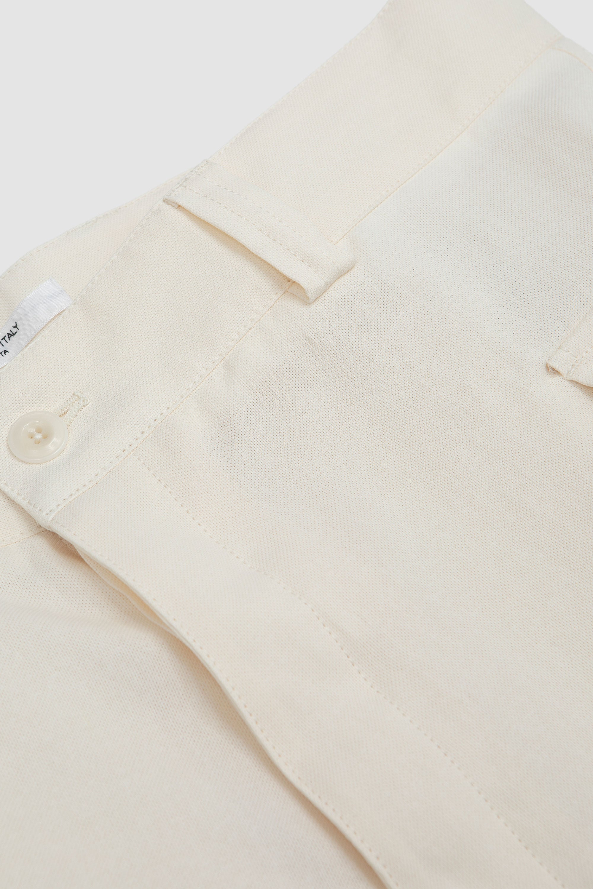 Achille Shorts Bianco Latte