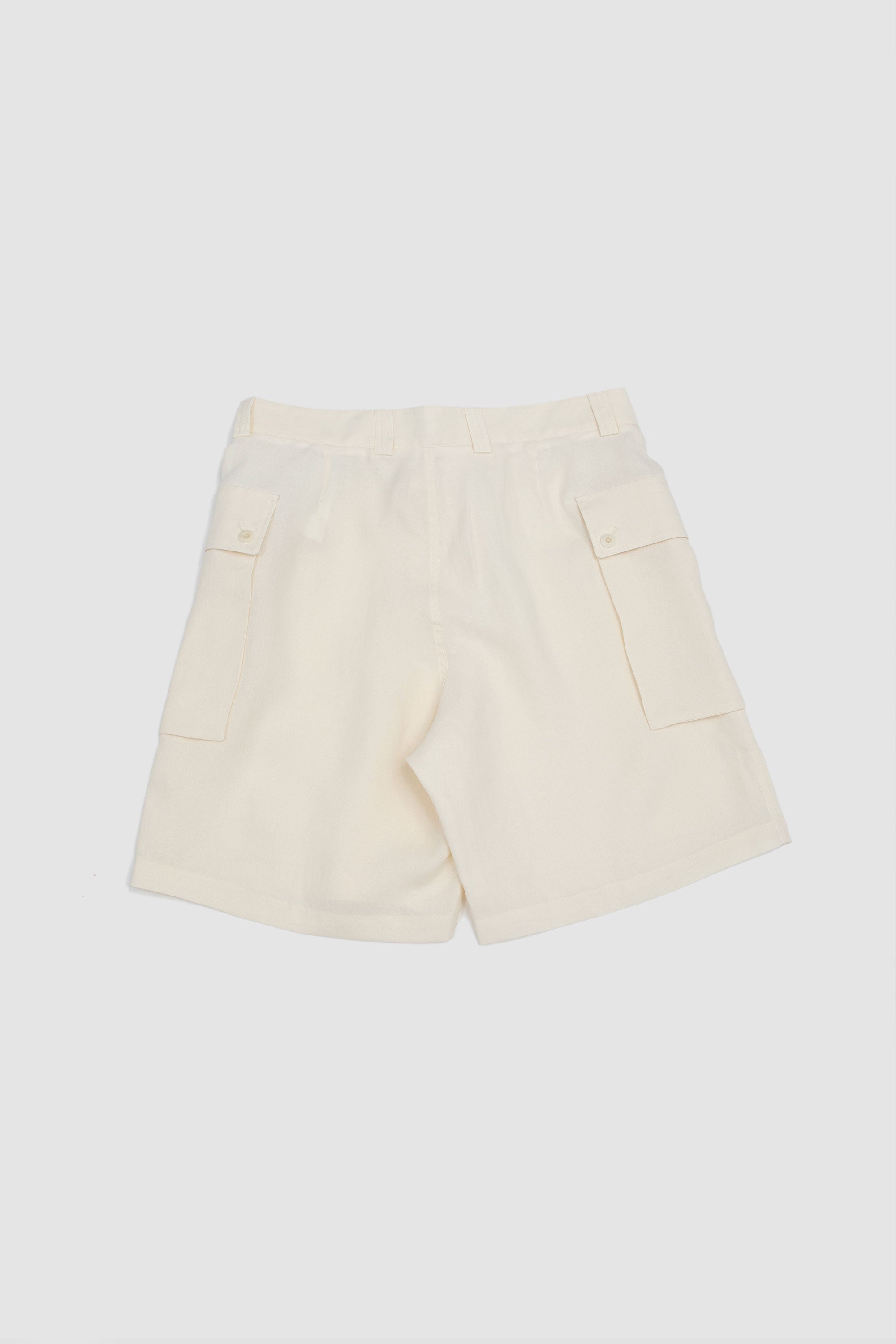 Achille Shorts Bianco Latte_4
