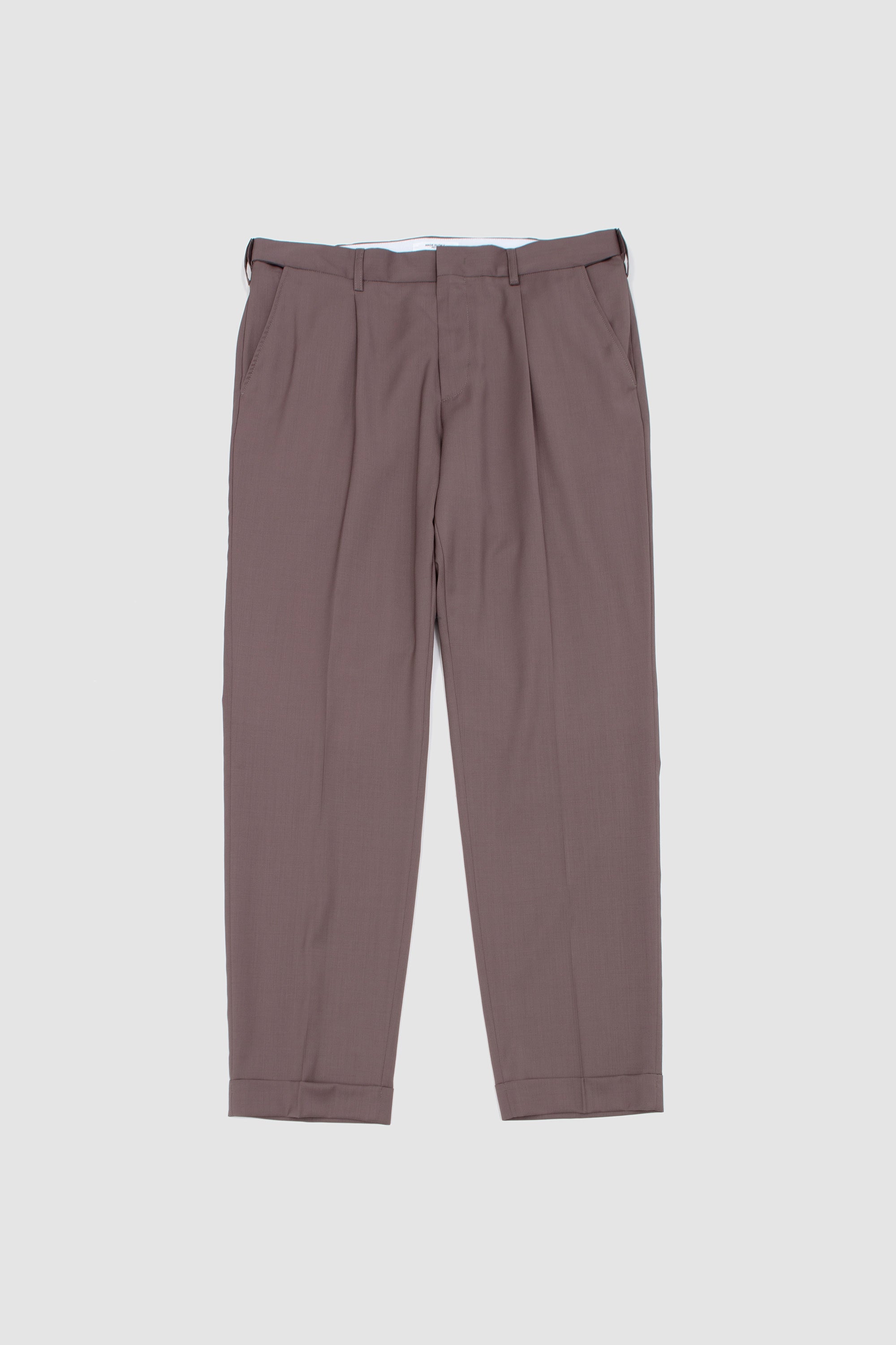 SPORTIVO [Service trousers solid grey wool]