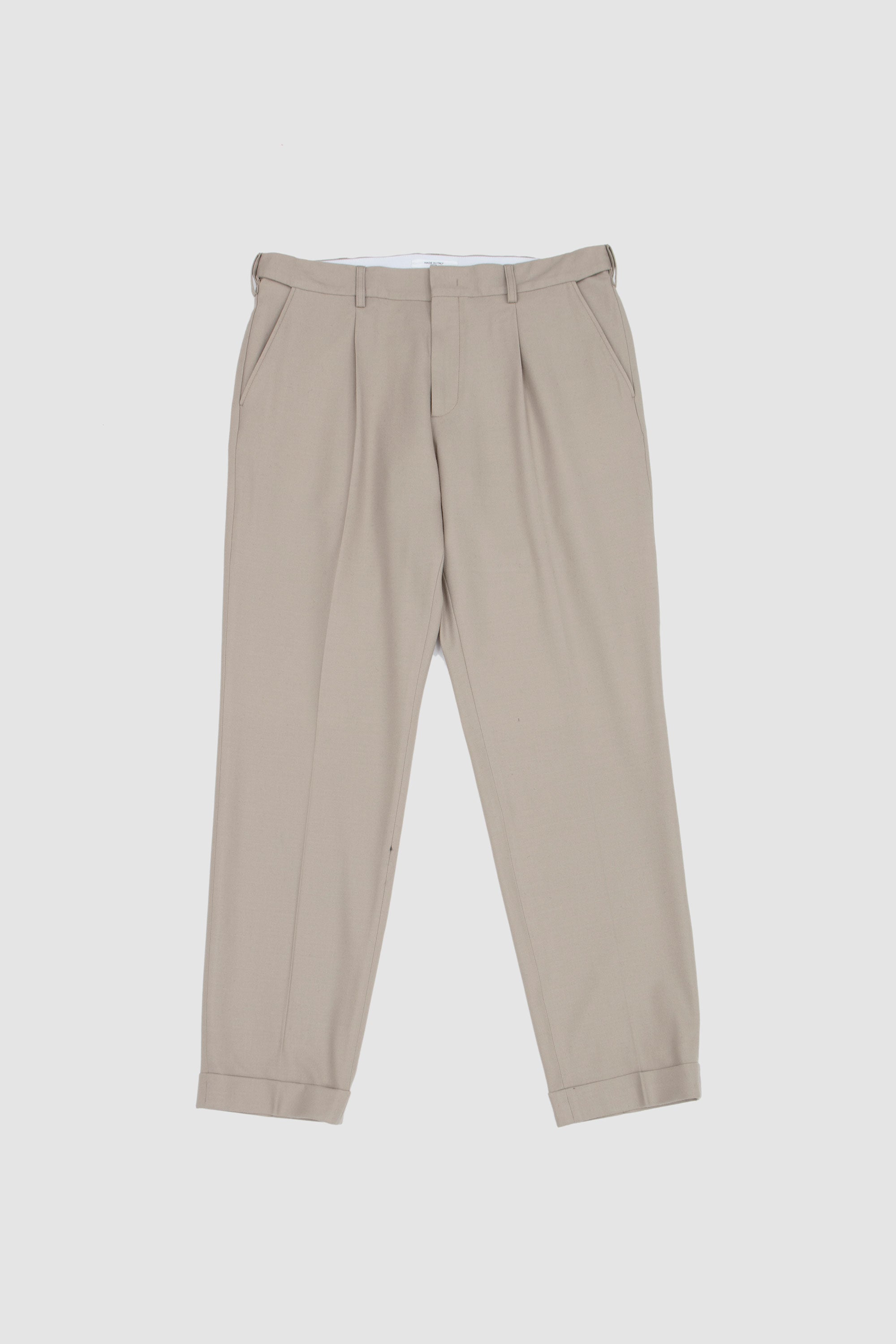 Cambridge Wool Pants Camoscio_1