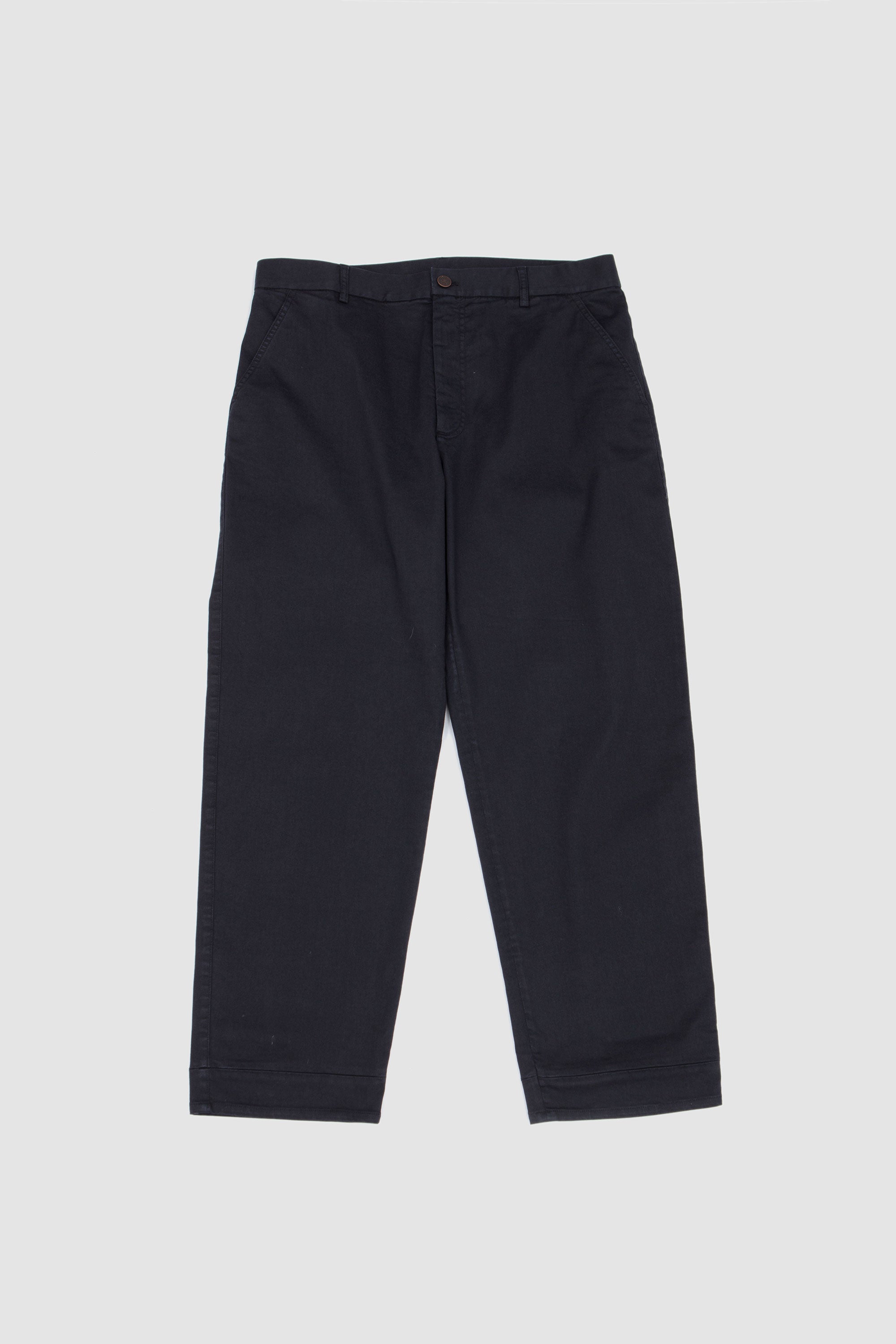 Fadi Cotton Mix Pants Blu