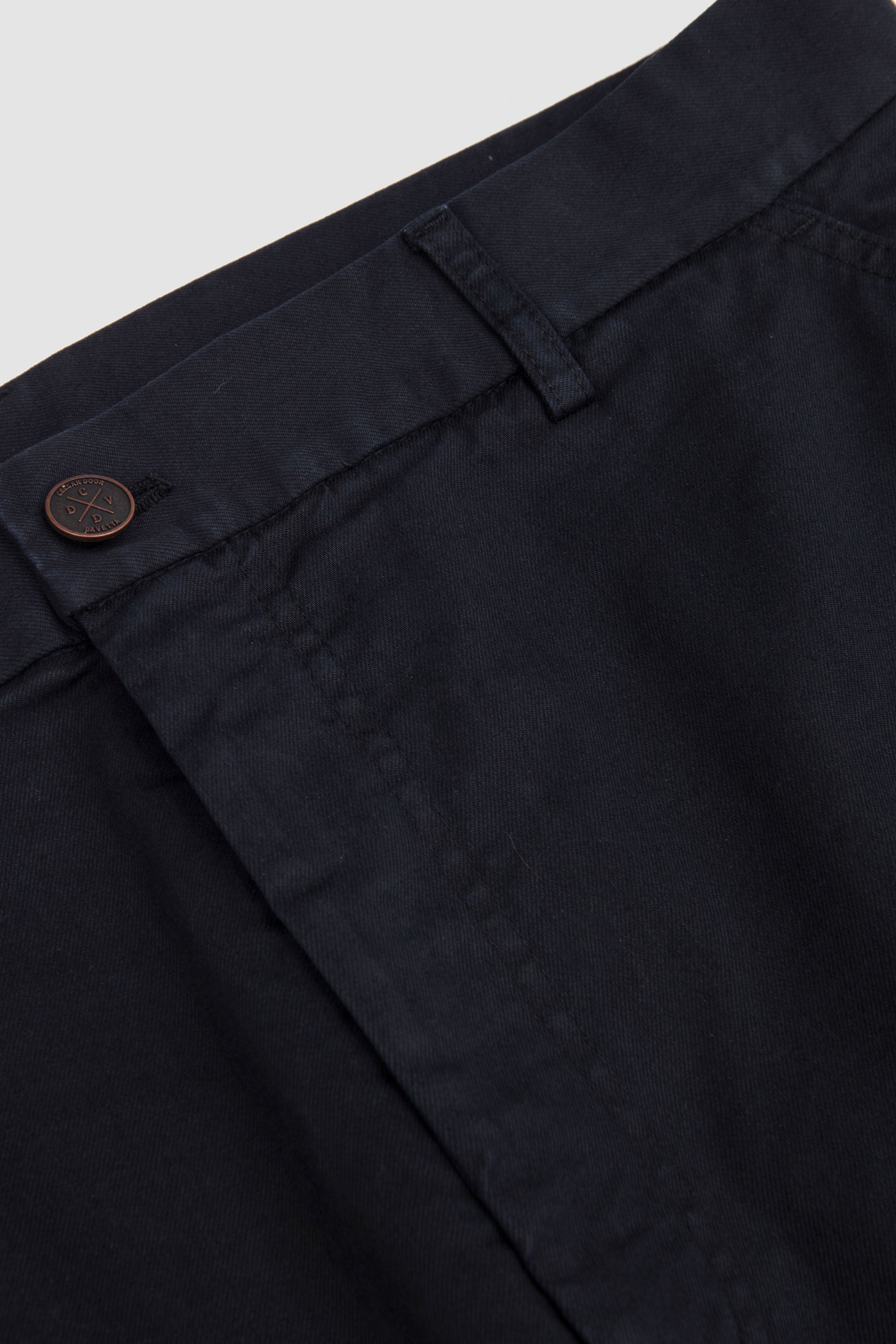 Fadi Cotton Mix Pants Blu