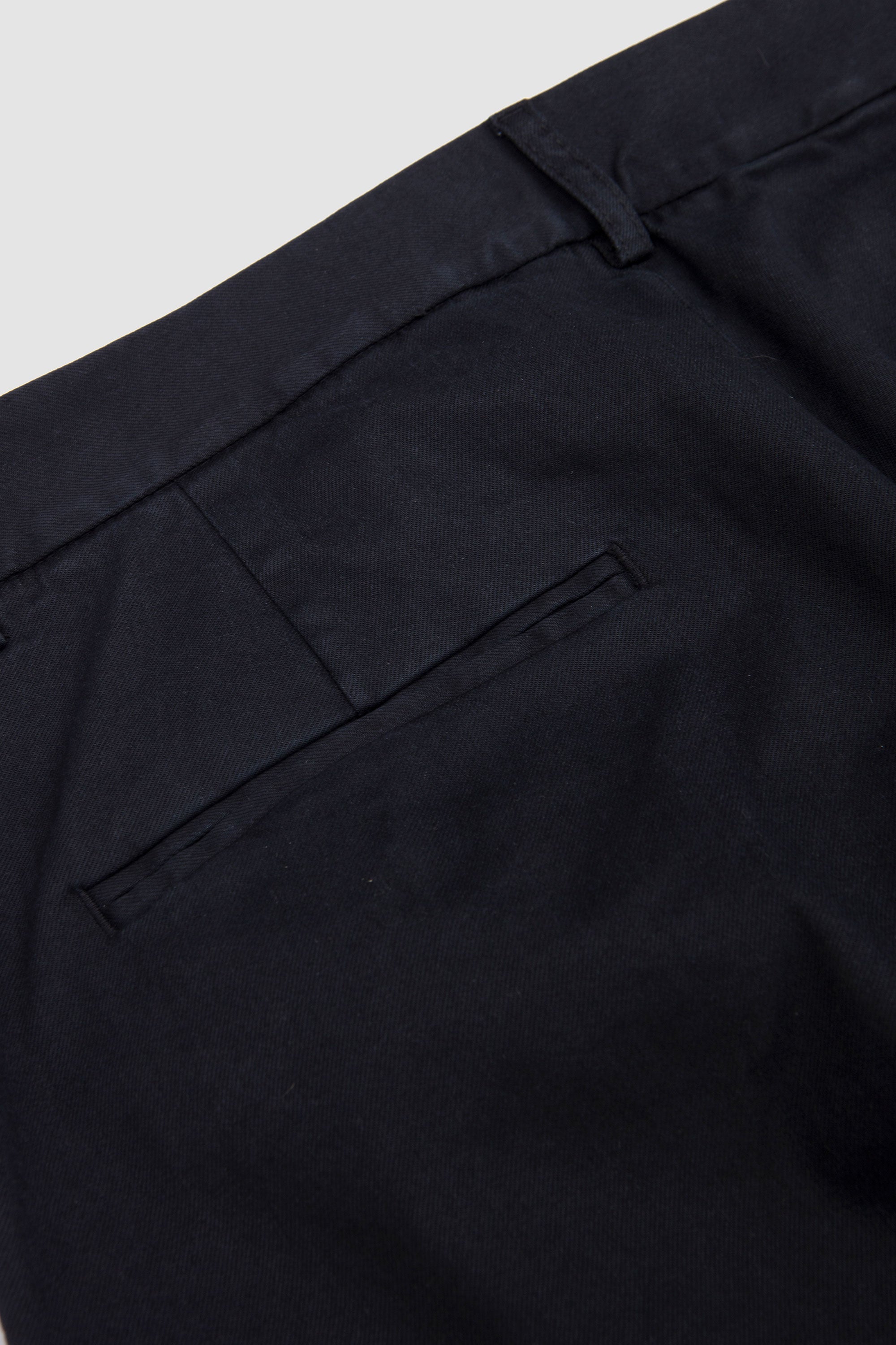 Fadi Cotton Mix Pants Blu