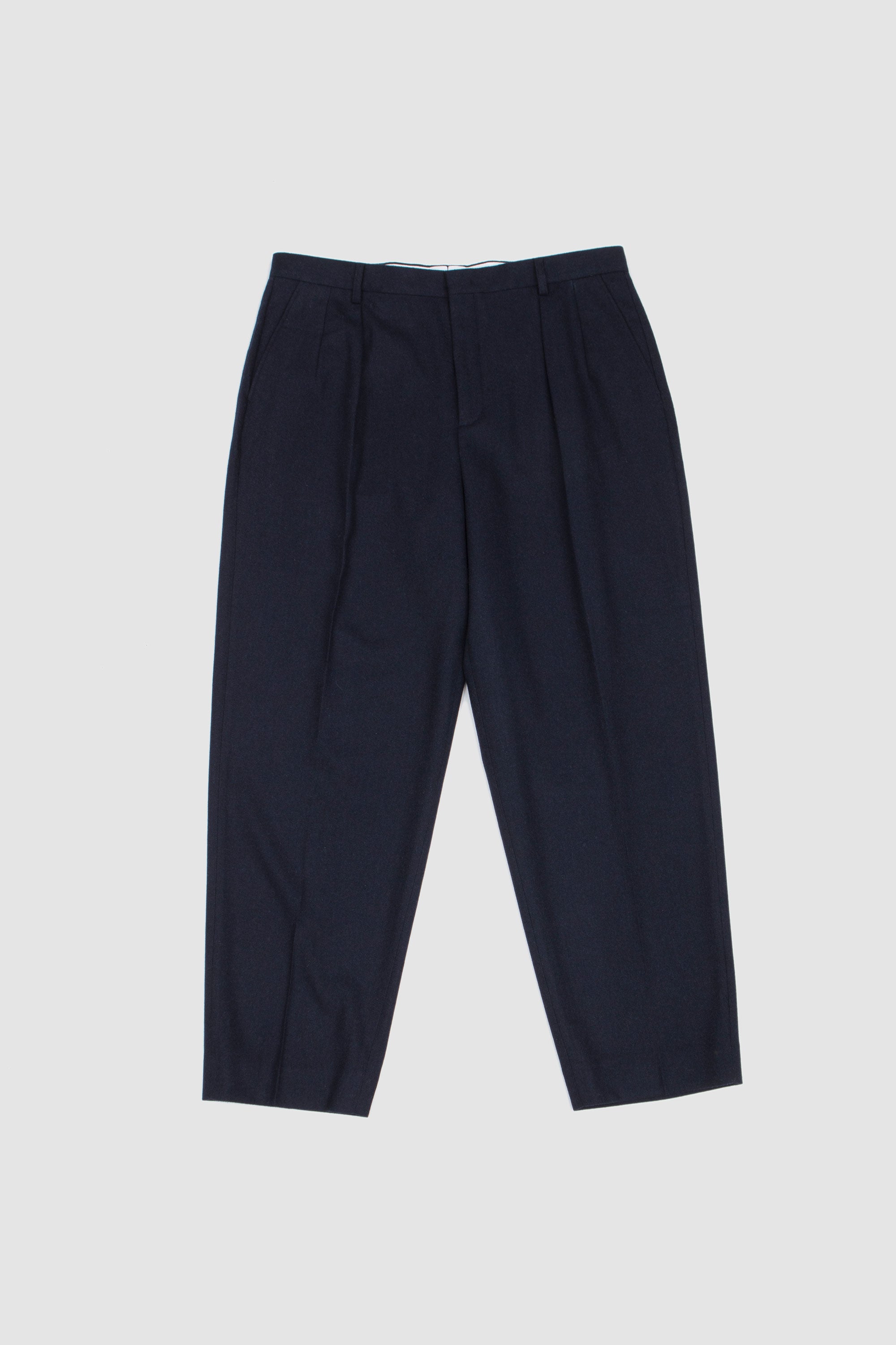 Lucio Wool Mix Pants Blu_1