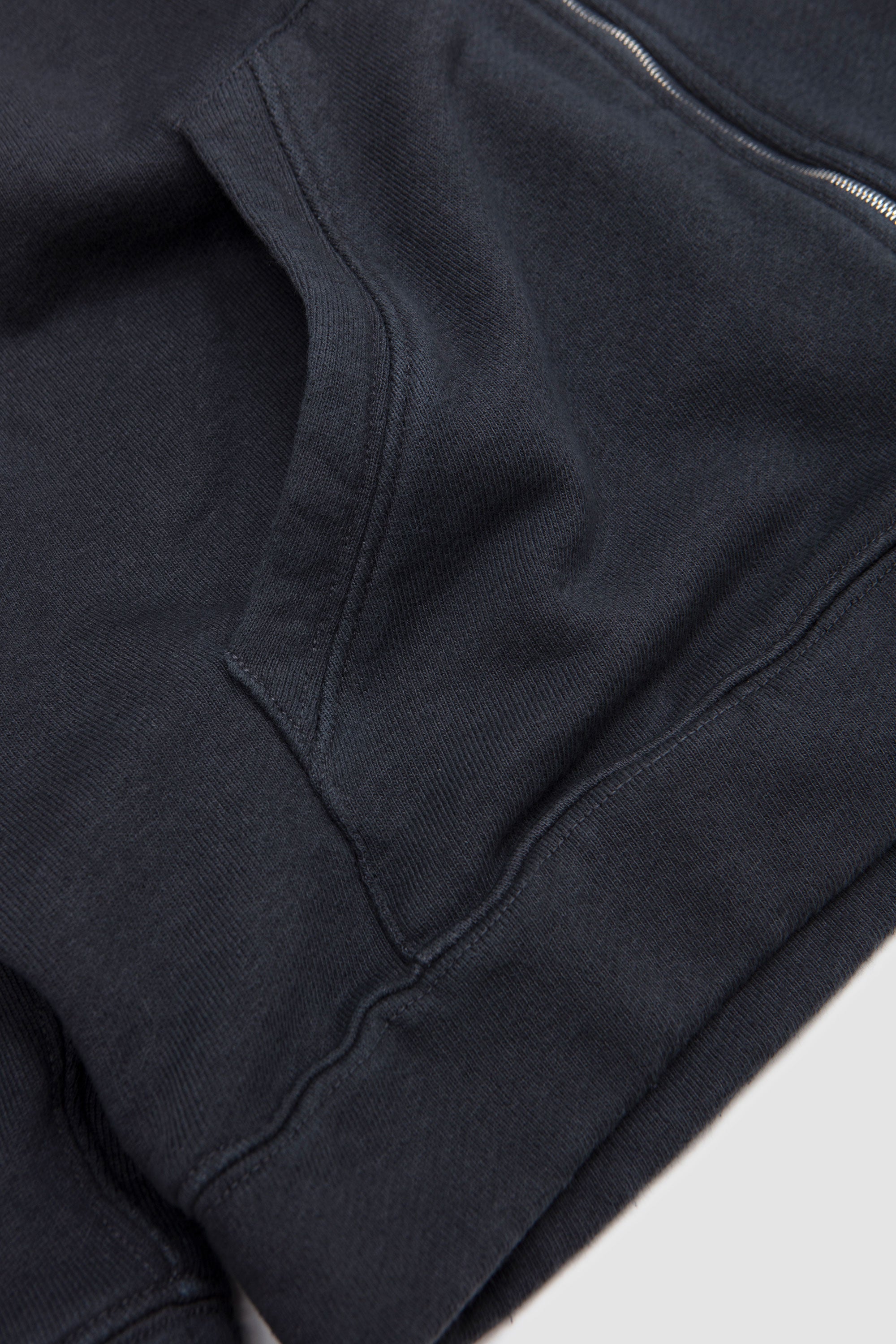 Quinn Cotton Hoodie Anthracite