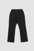 SPORTIVO STORE_Milan Rib Straight Pants Black