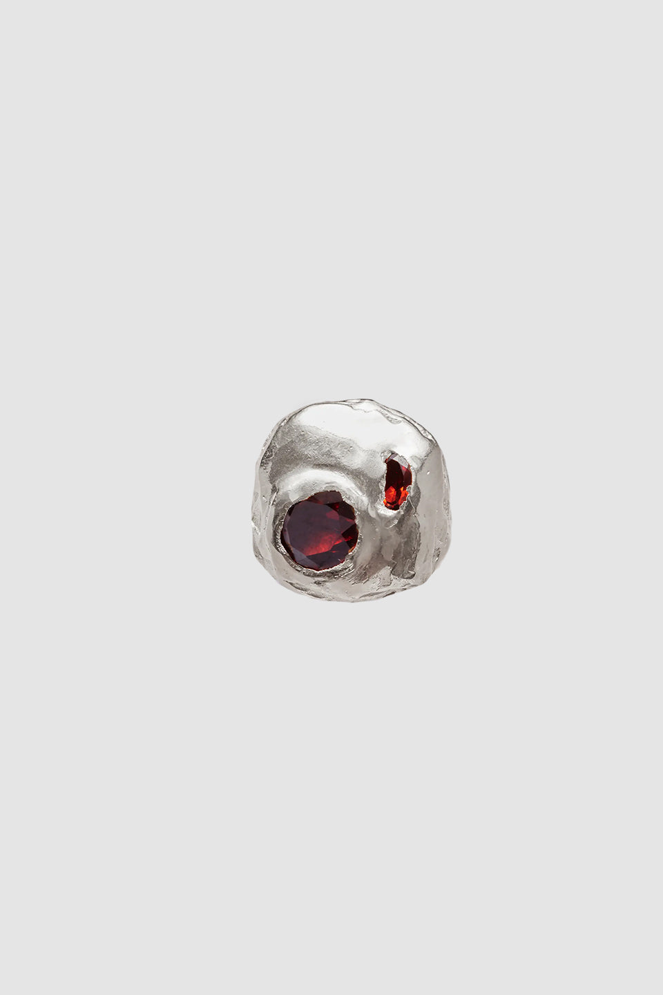 Coco Ring Silver/ Red_2