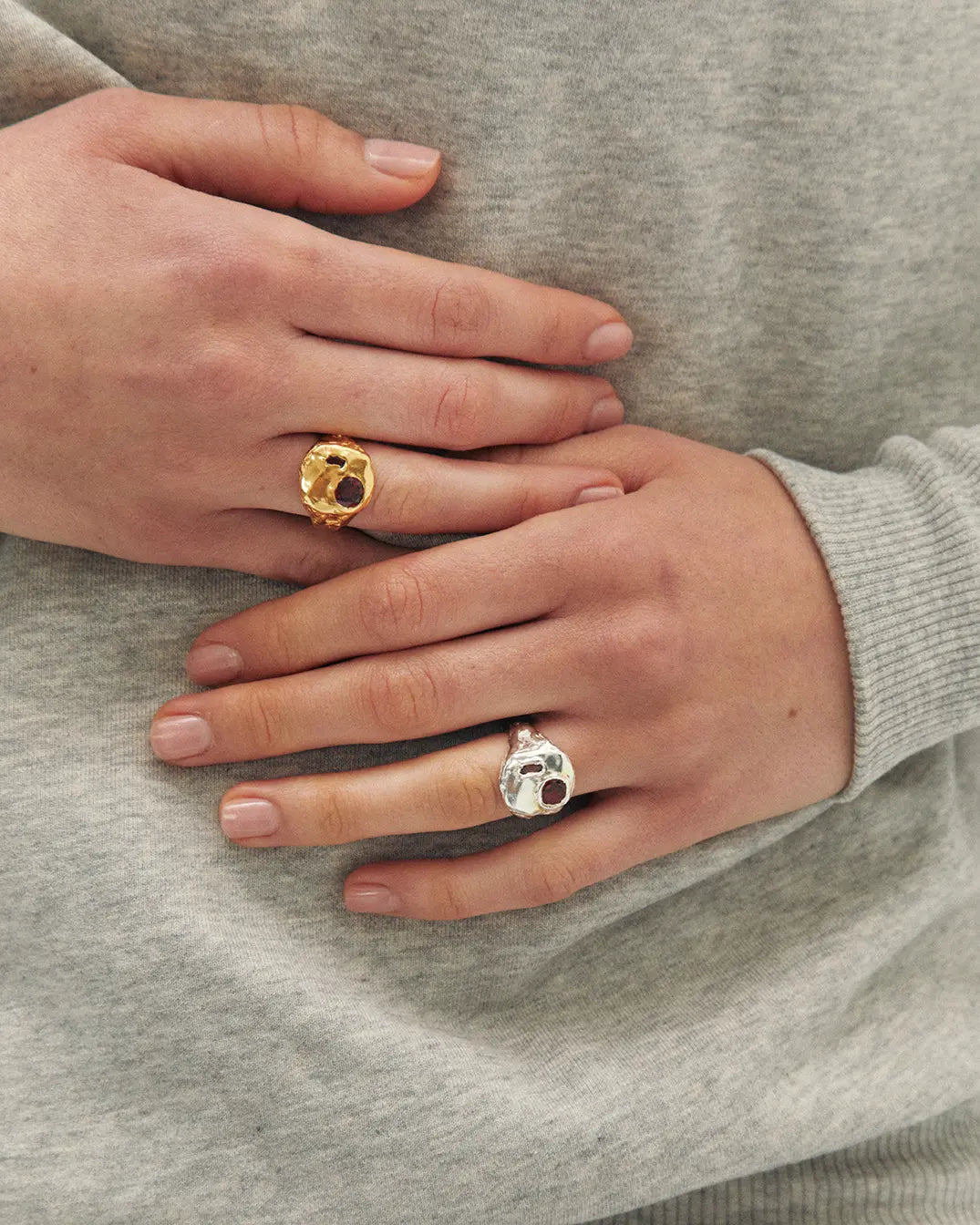 Coco Ring Silver/ Red_4
