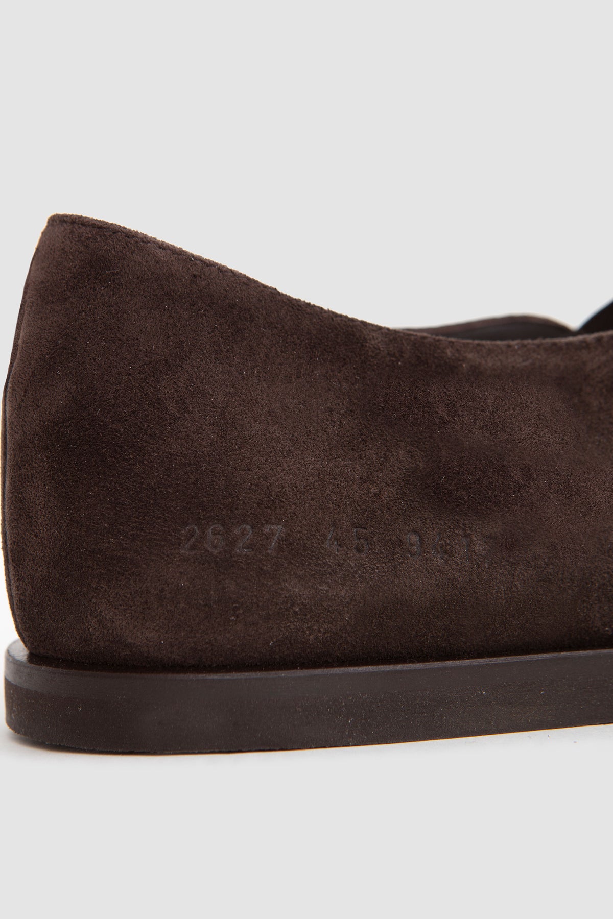 Slipper Shoe Suede Dark Brown_6