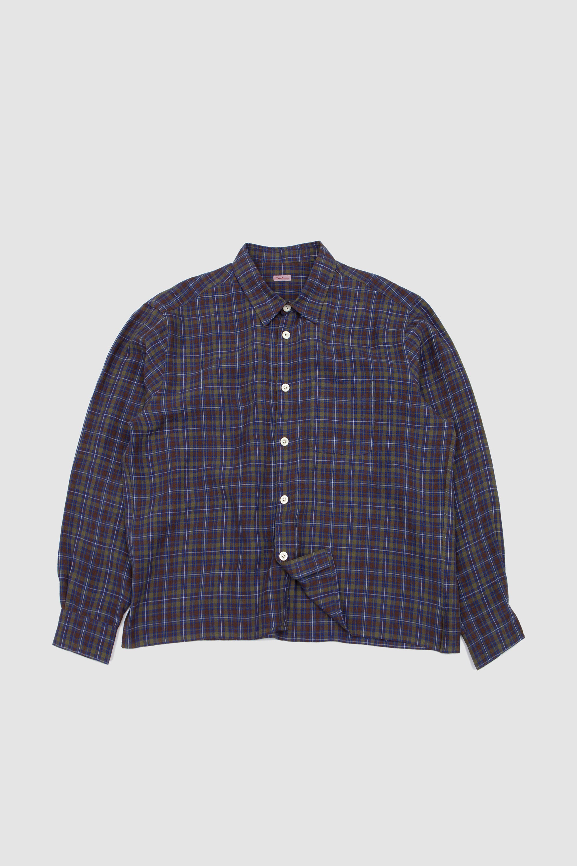Relaxed Farmer Shirt Damson