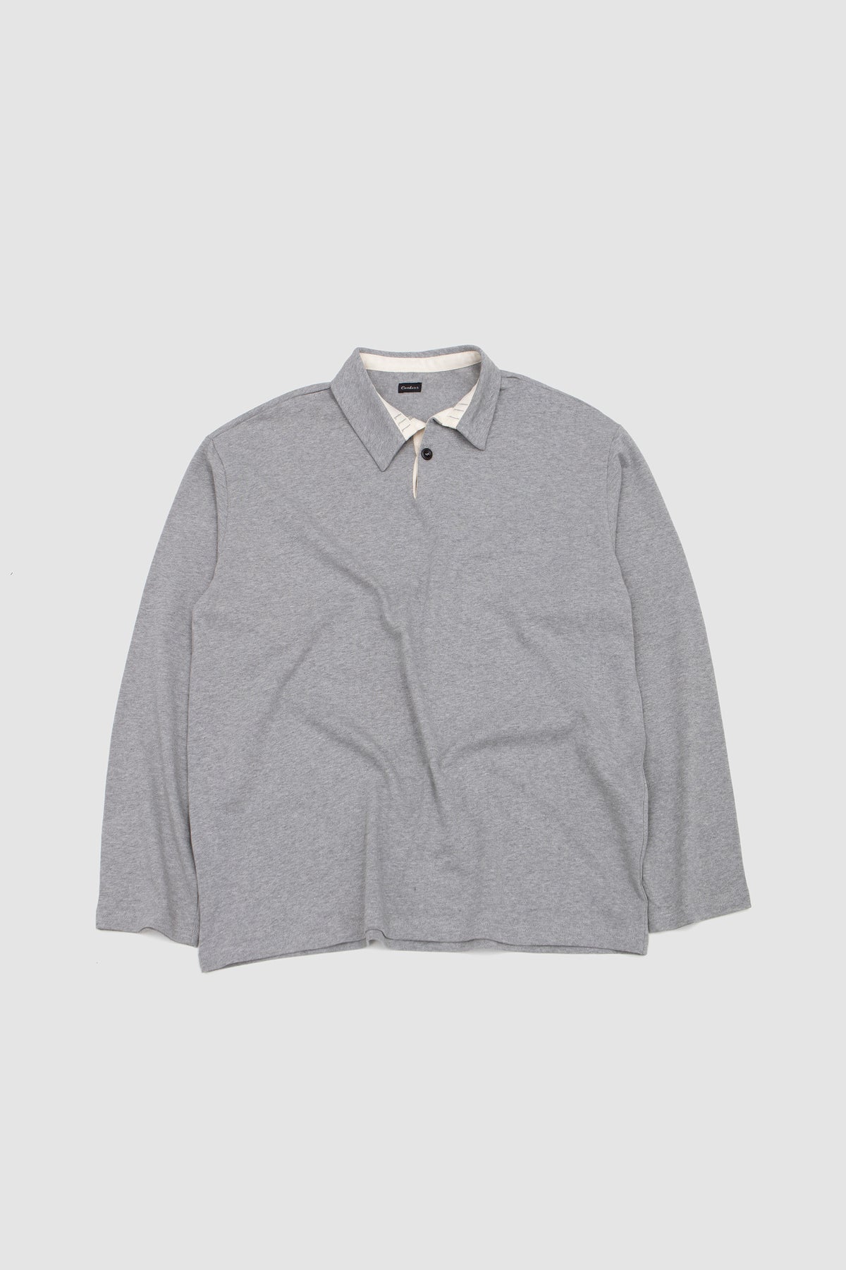 Rugby Shirt Grey Marl