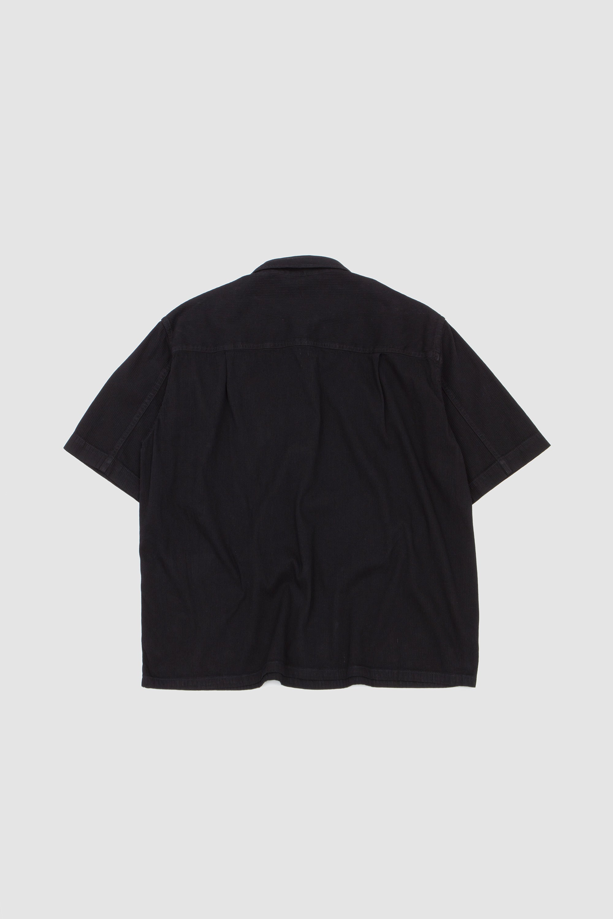 SS Night Shirt Overdyed Black_4