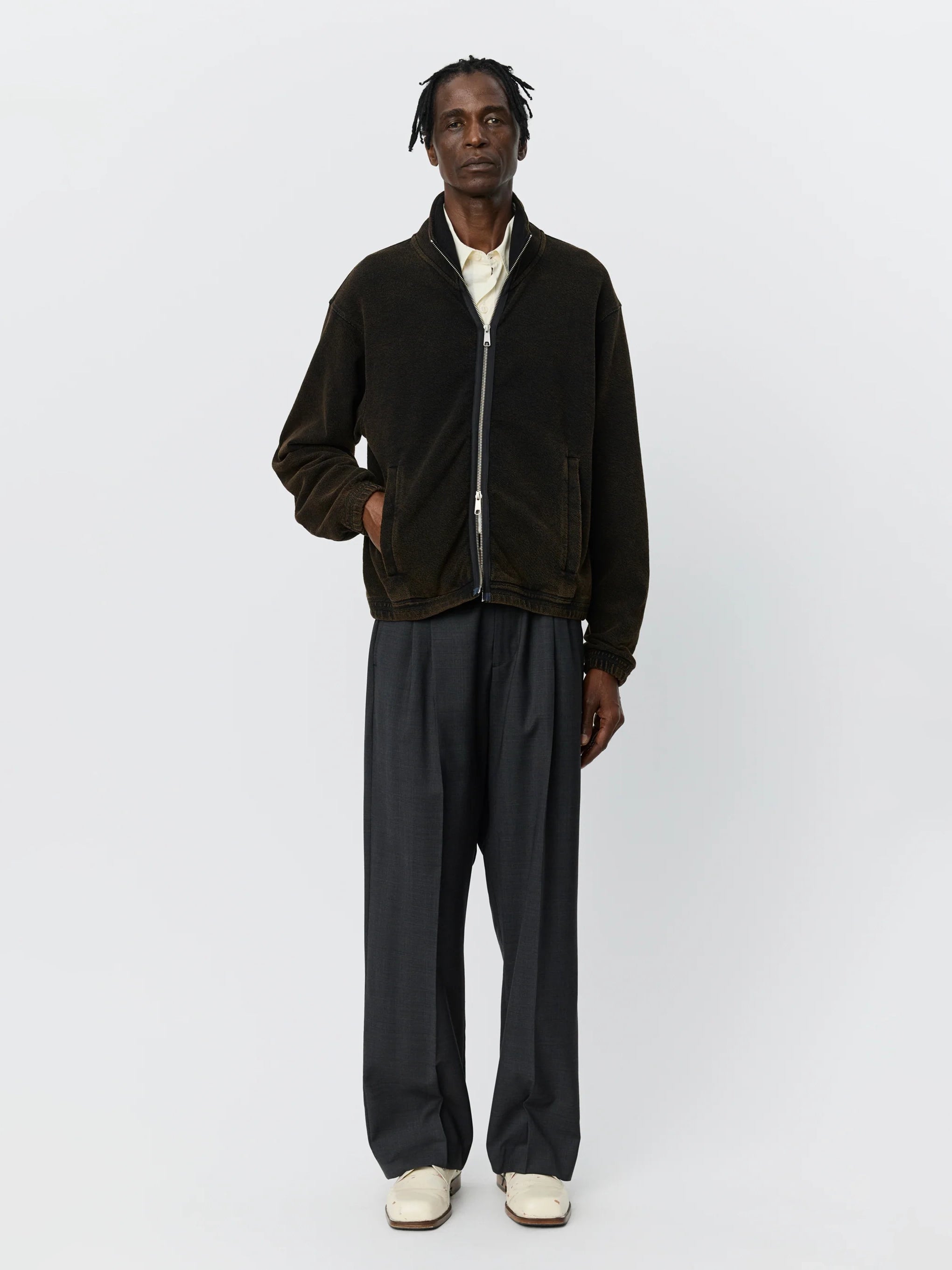 Evening Shirt Off White Business Stripe