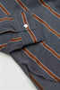 SPORTIVO STORE_Handmade Men's Shirt Striped Black/Noisette_4