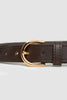 SPORTIVO STORE_Leather Belt Brown_5