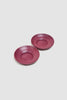SPORTIVO STORE_Set of 2 Handturned Small Plate Beet Red_2