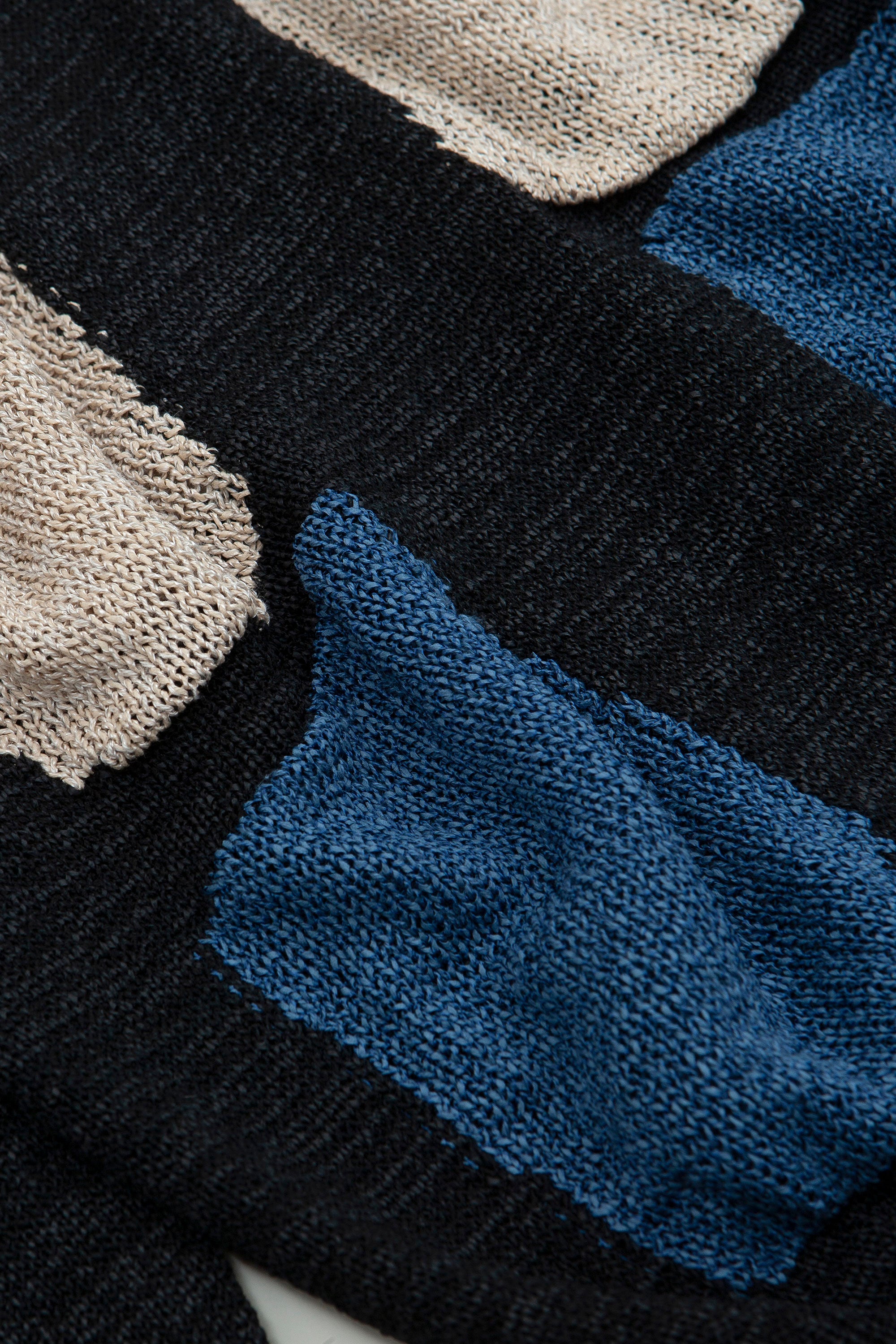 Cristaseya Washi Paper Sweater Crewneck Pullover Knit Ribbed