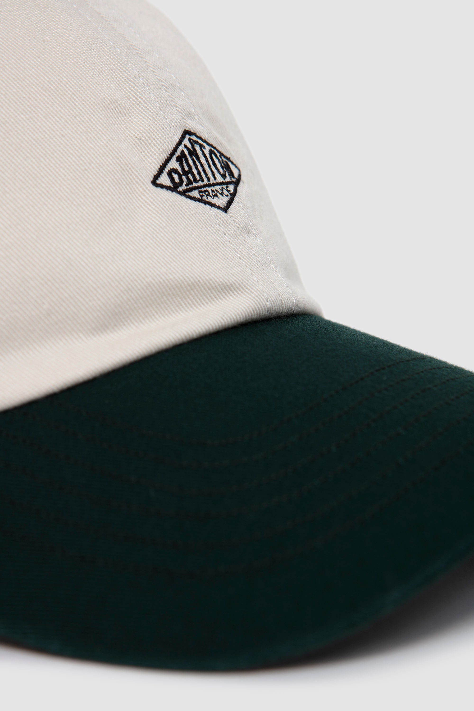 6Panel2Tone Cap Ecru/ Green/ Black_2