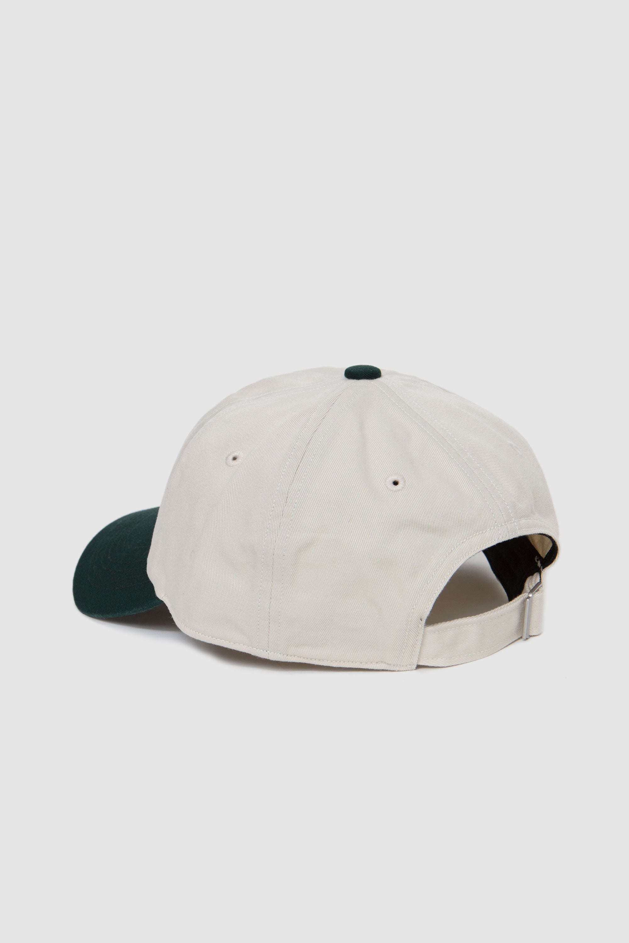 6Panel2Tone Cap Ecru/ Green/ Black_3