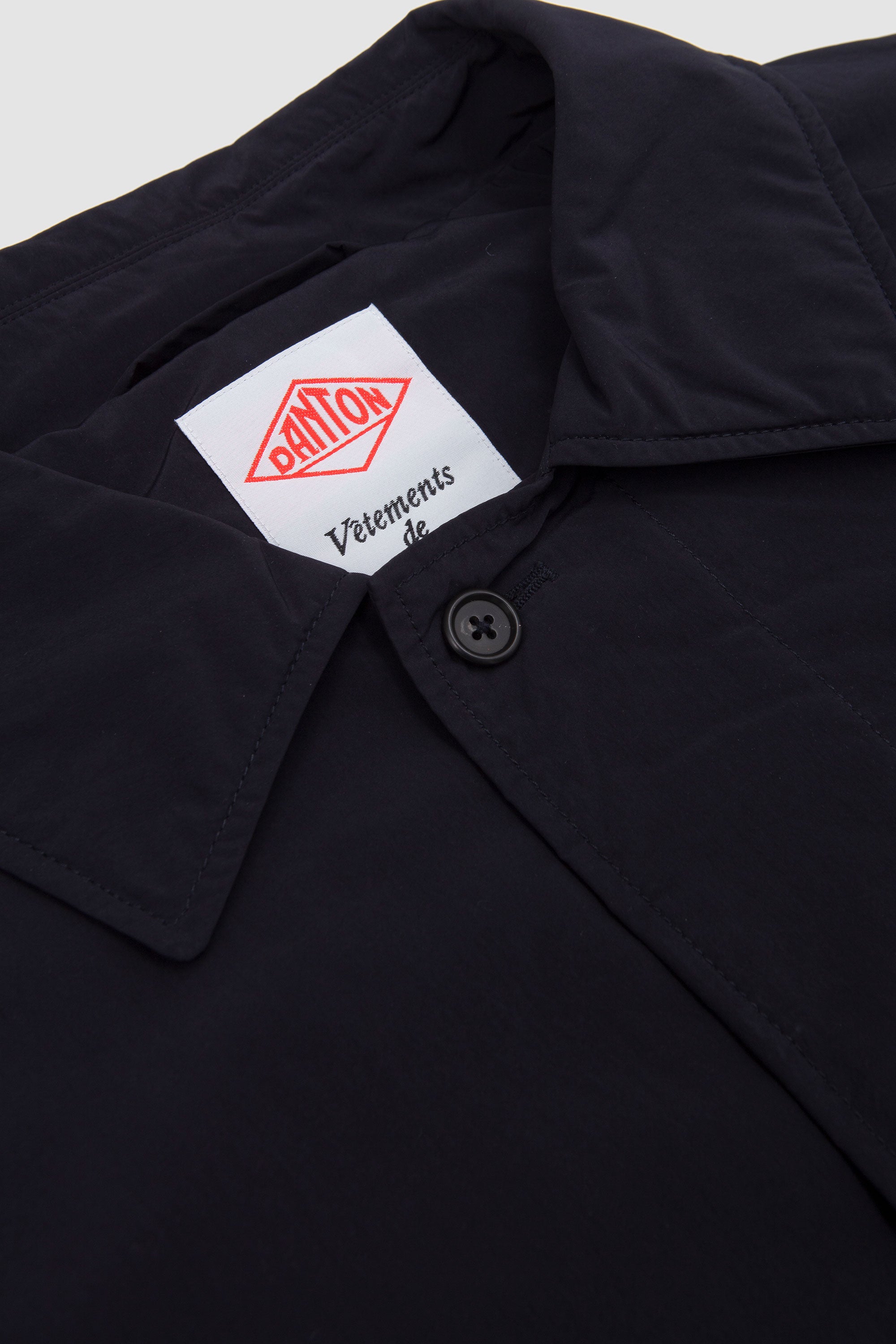 Bal Collar Coat Navy_2