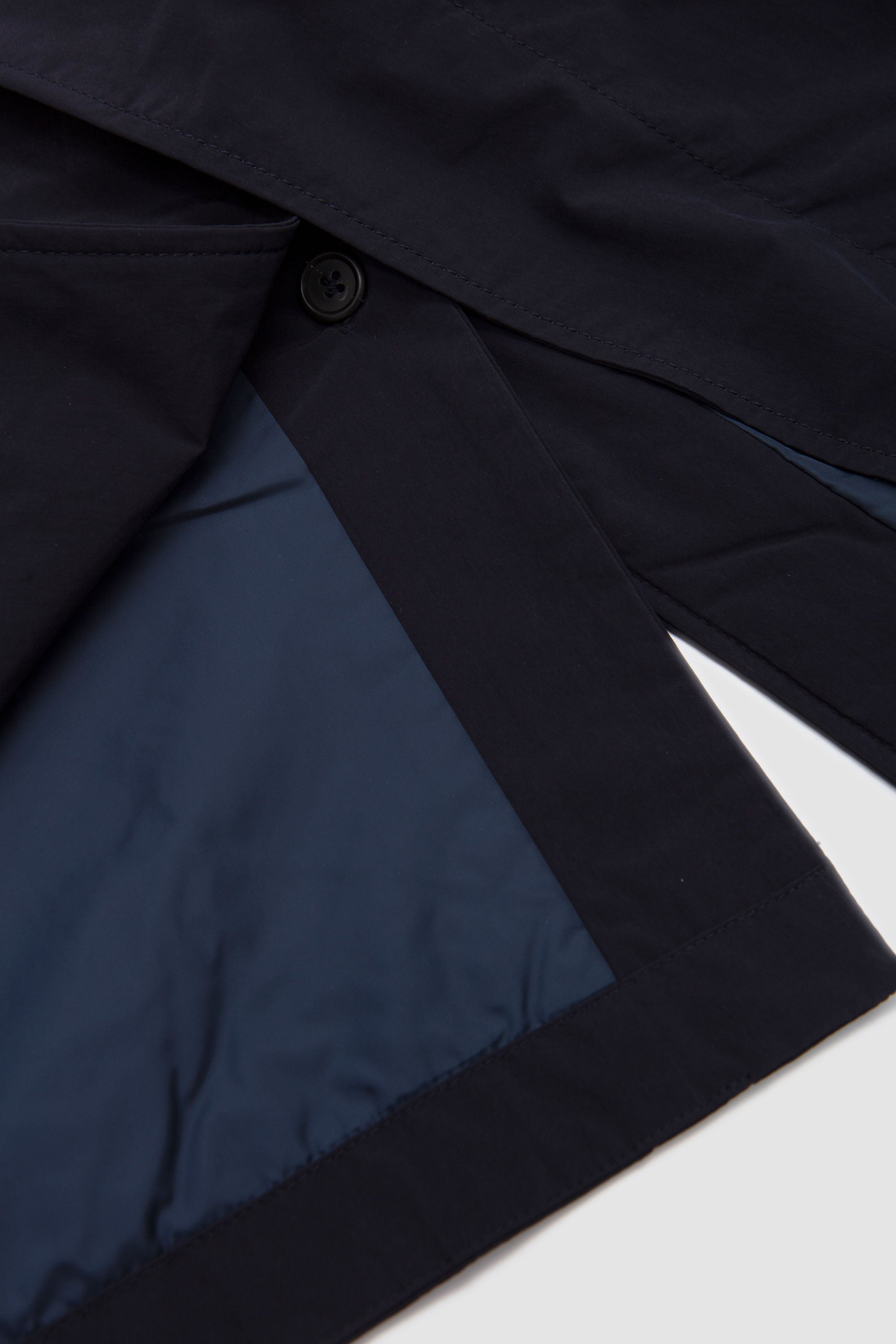 Bal Collar Coat Navy_4