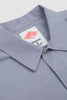 SPORTIVO STORE_Coverall Shirt Cotton/ Linen Weather Cloth Dark Sax_3