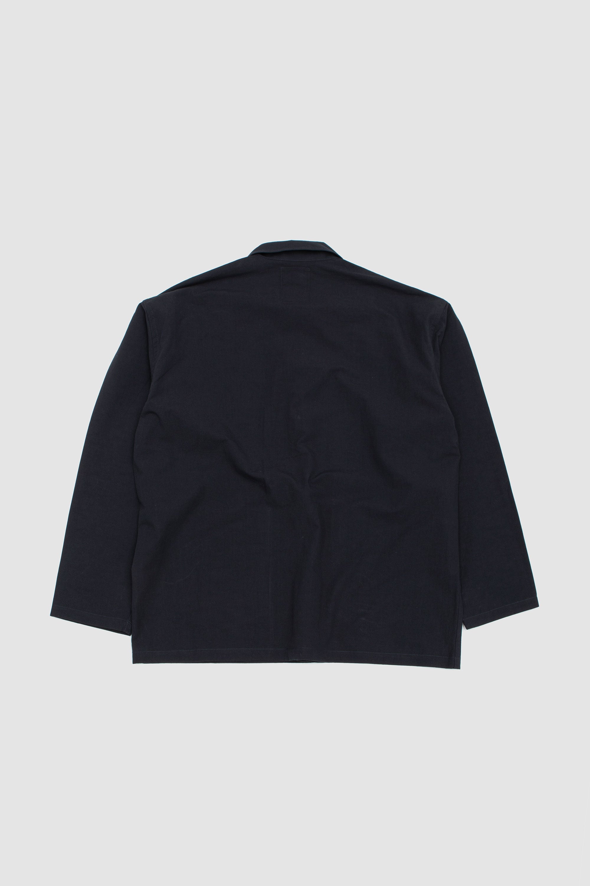 SPORTIVO [Coverall shirt cotton/ linen weather cloth navy]
