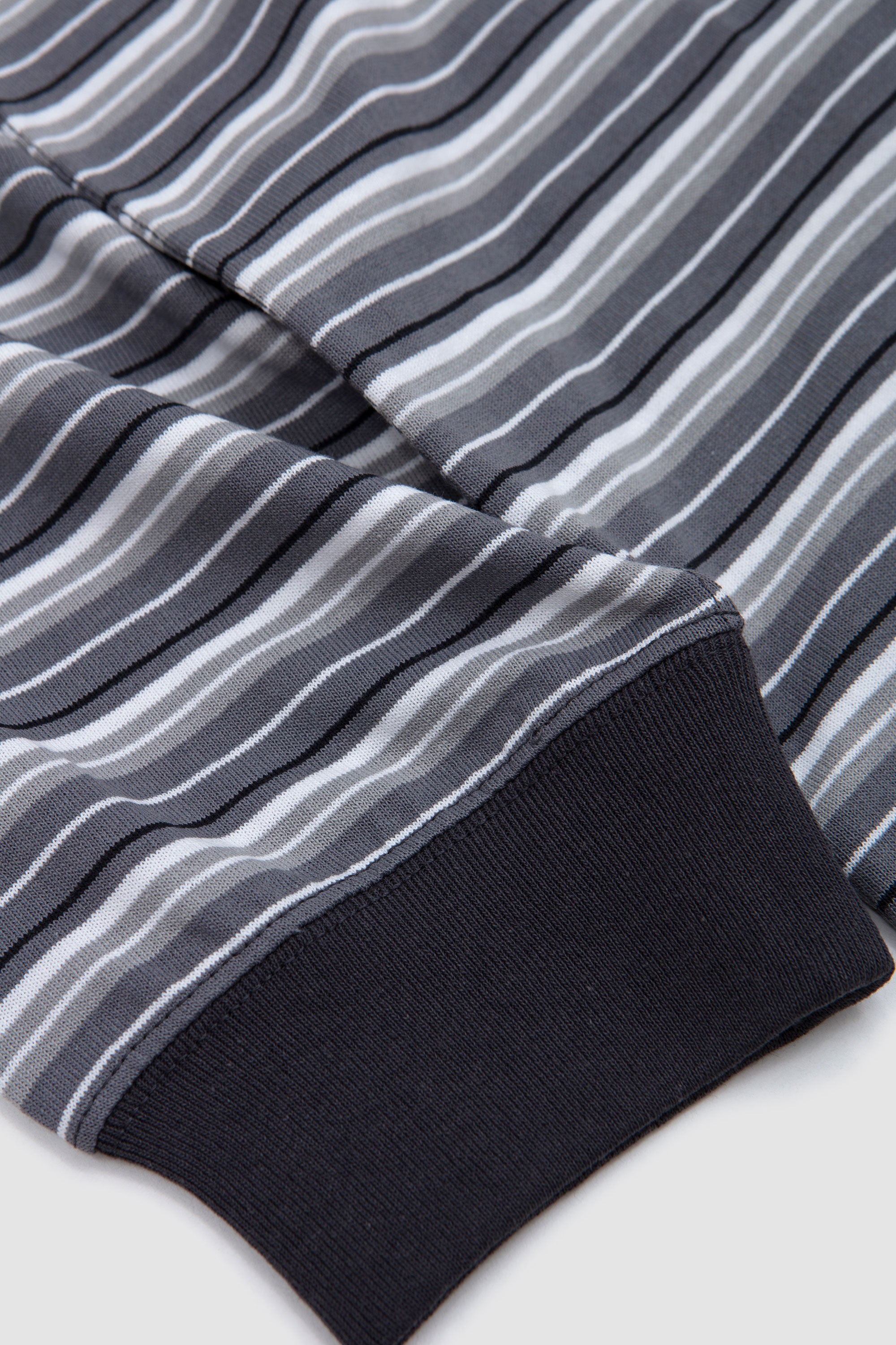 Long Sleeve T-Shirt Grey/ White Multi