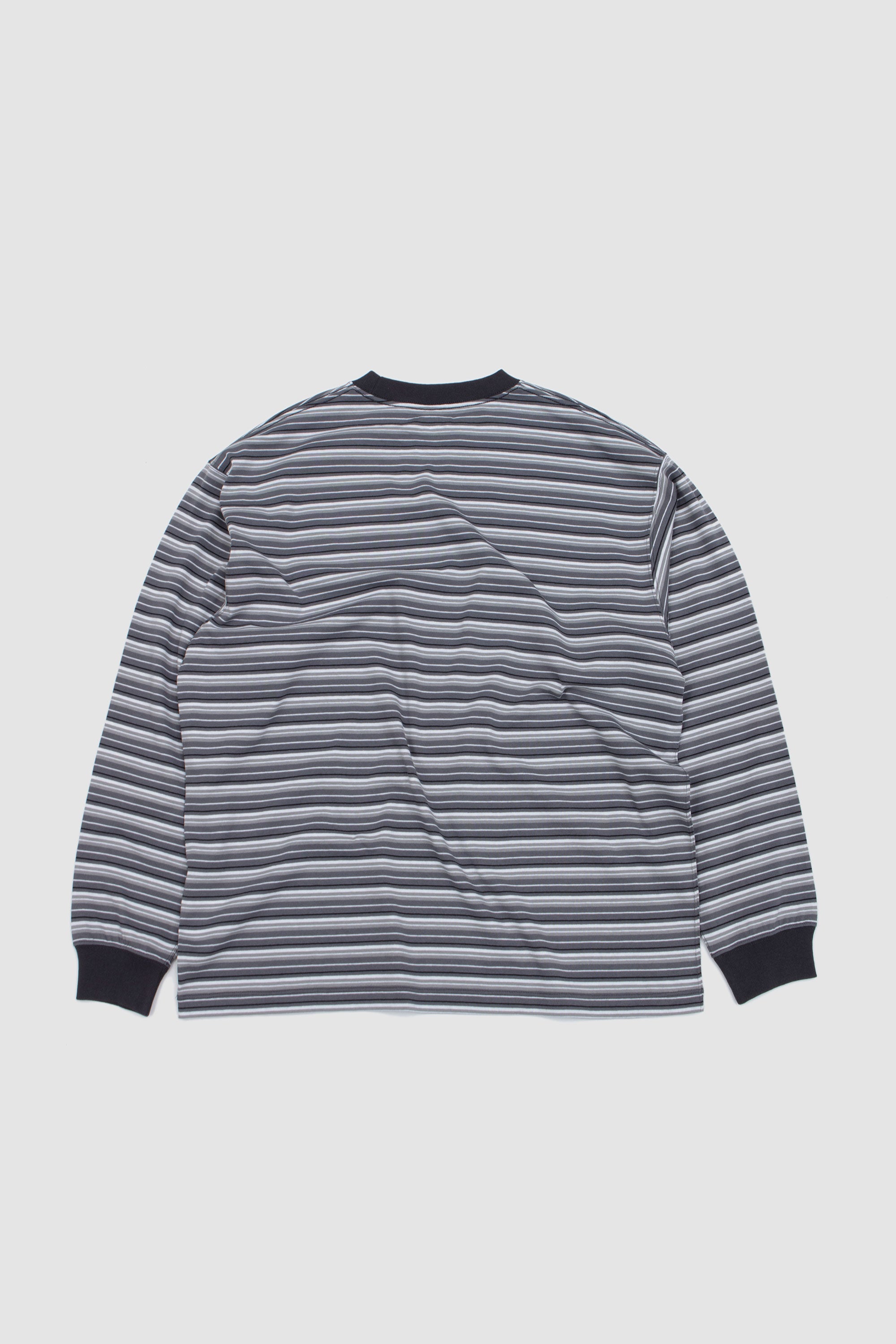 Long Sleeve T-Shirt Grey/ White Multi_4