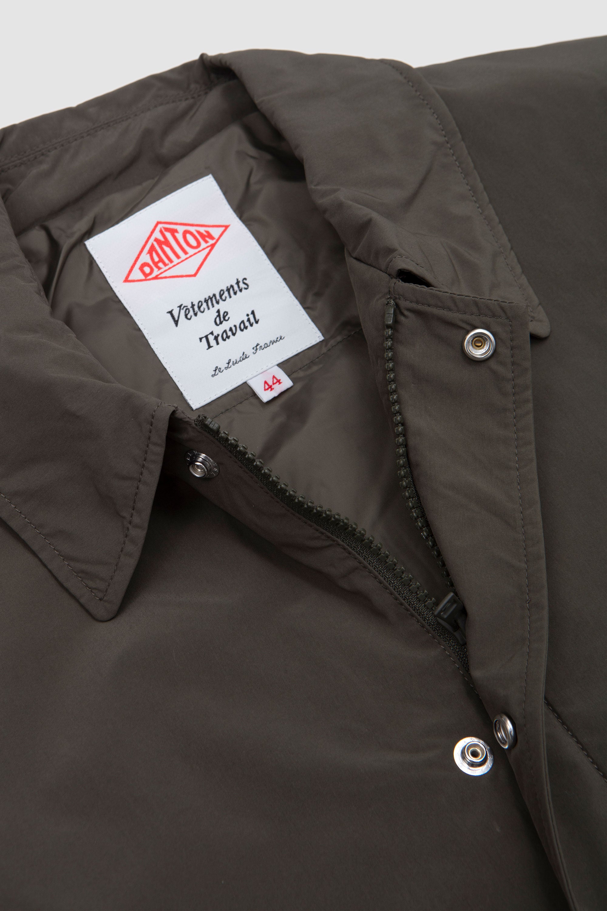 Round Collar Jacket H. Charcoal_2