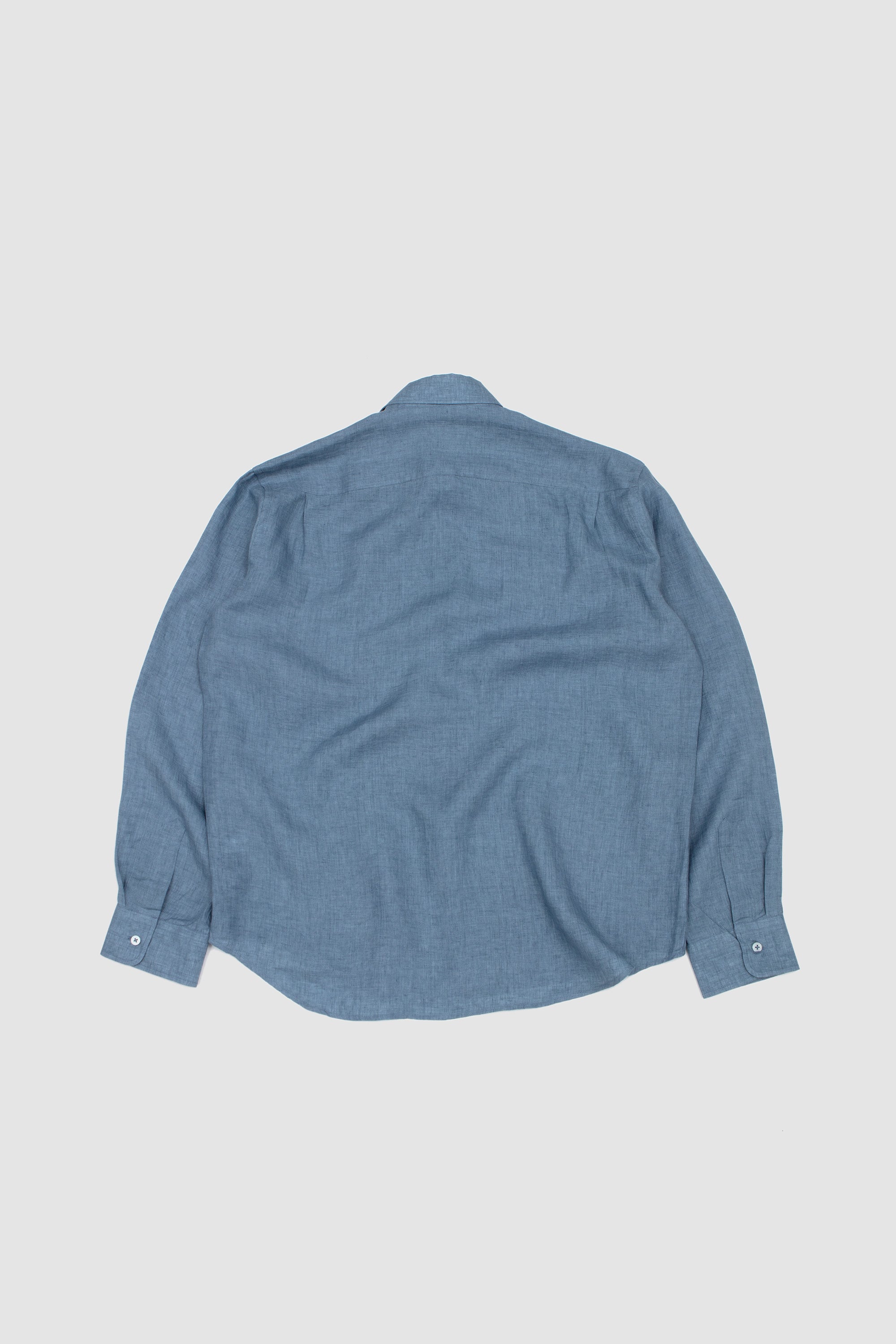 Artist Shirt Chambray Blue_4