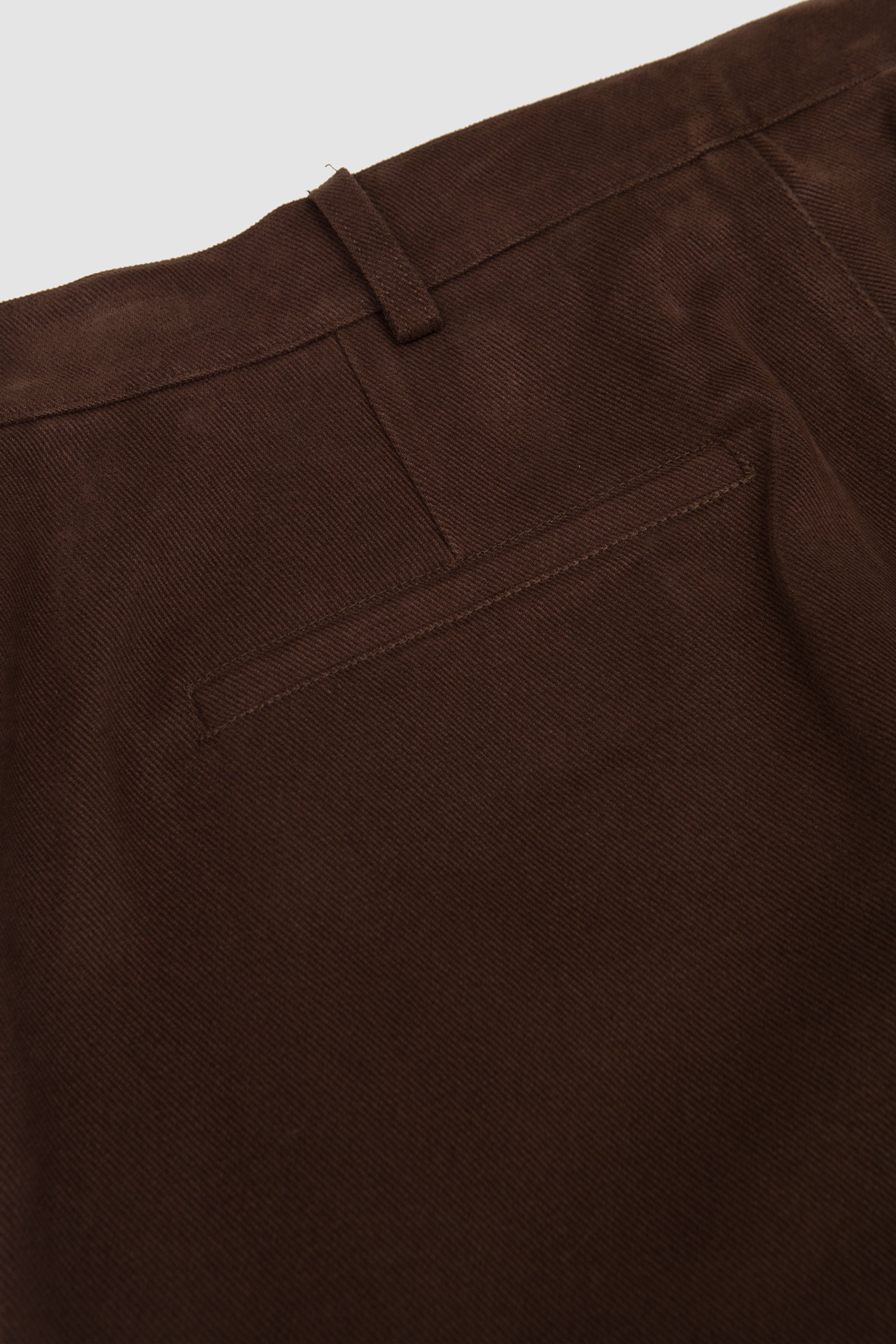 Balloon Trousers Dark Brown