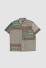 SPORTIVO STORE_Camp Colar Shirt Provencal Patchwork Print