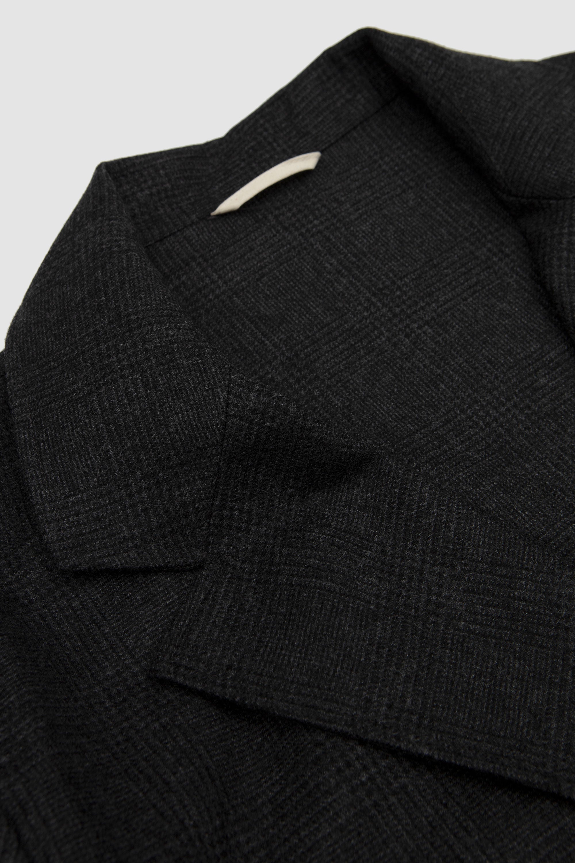 Double Breasted Jacket Anthracite Prince of Wales