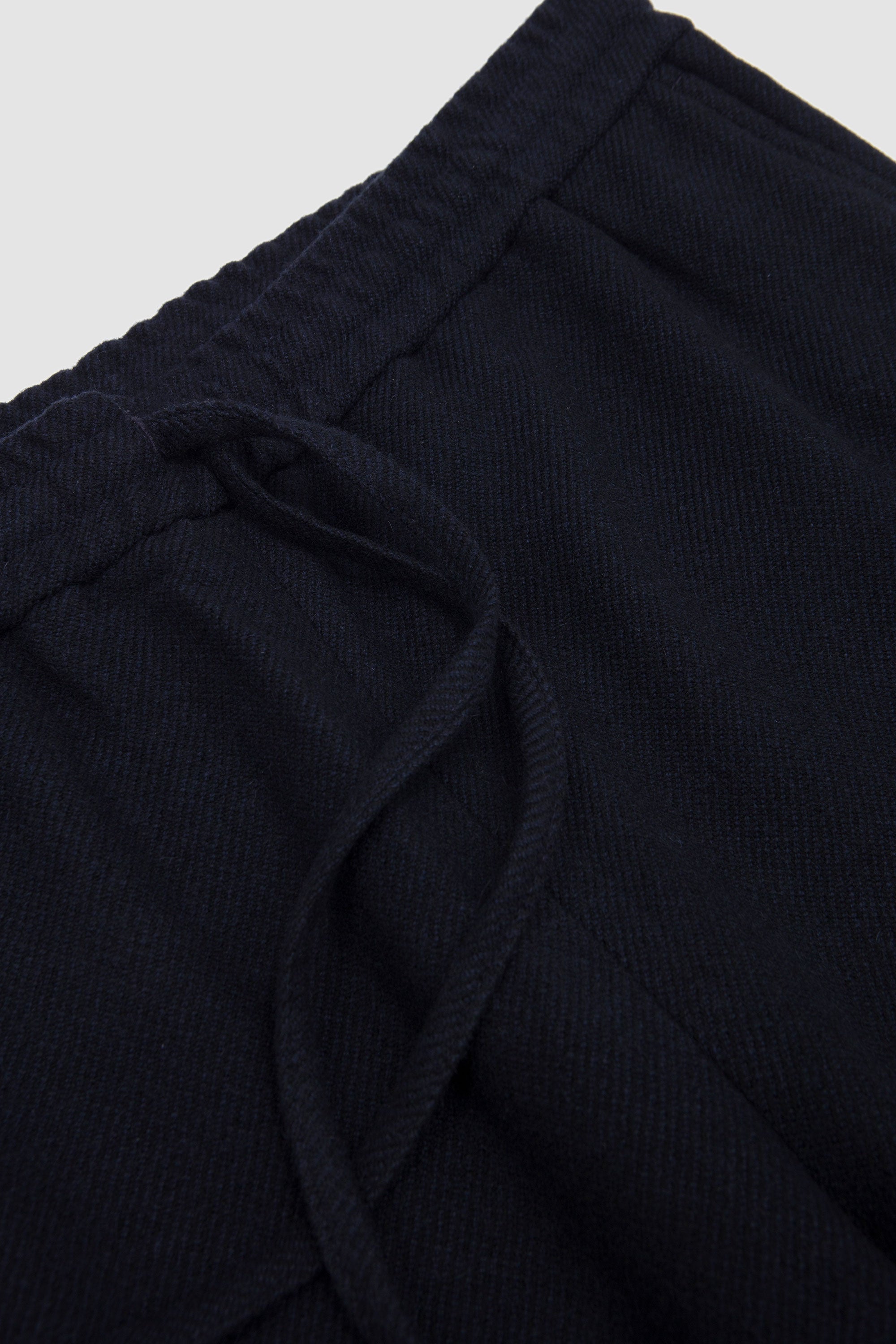 Drawstring Trousers Navy