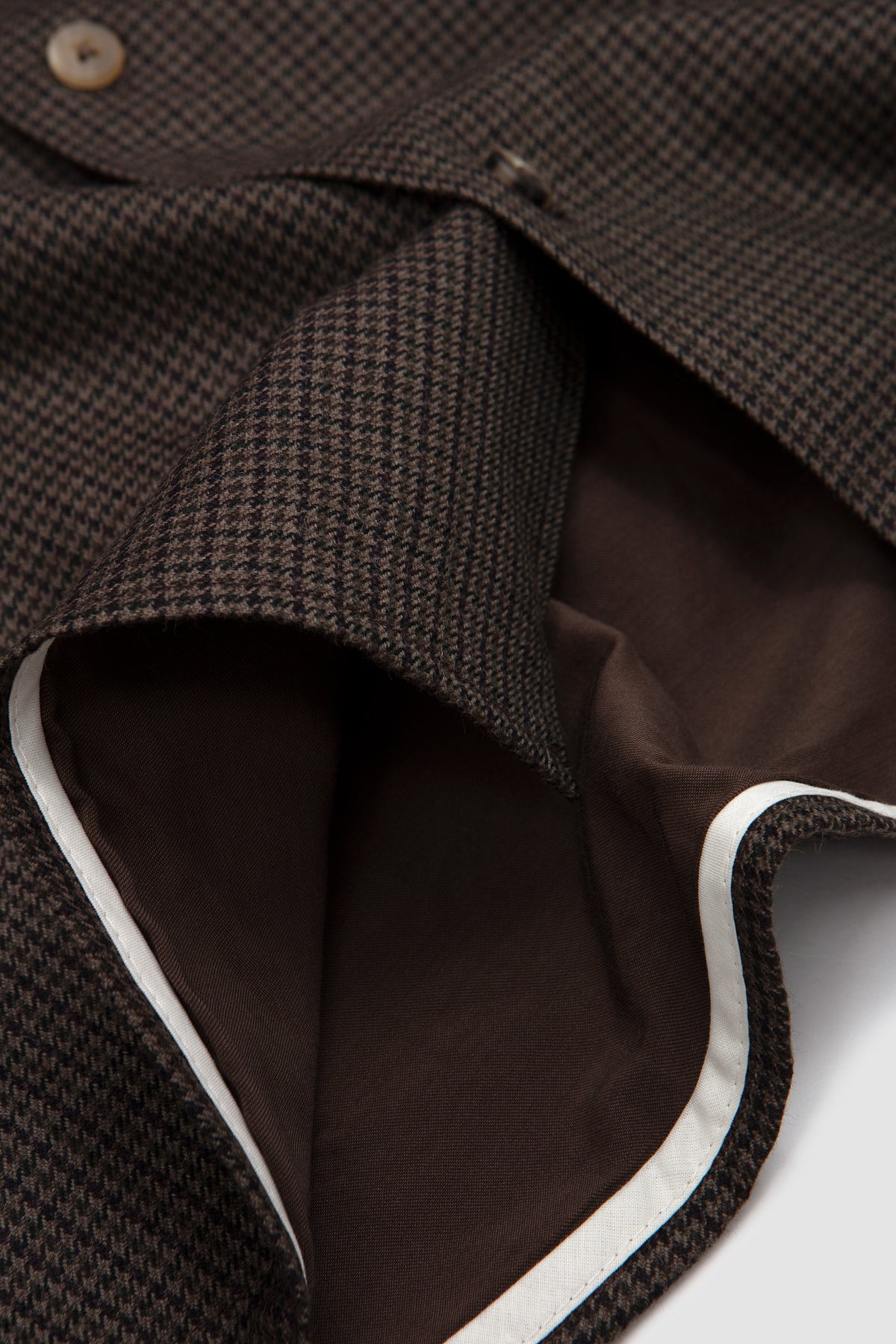 Essential Overshirt Olive Puppytooth_3