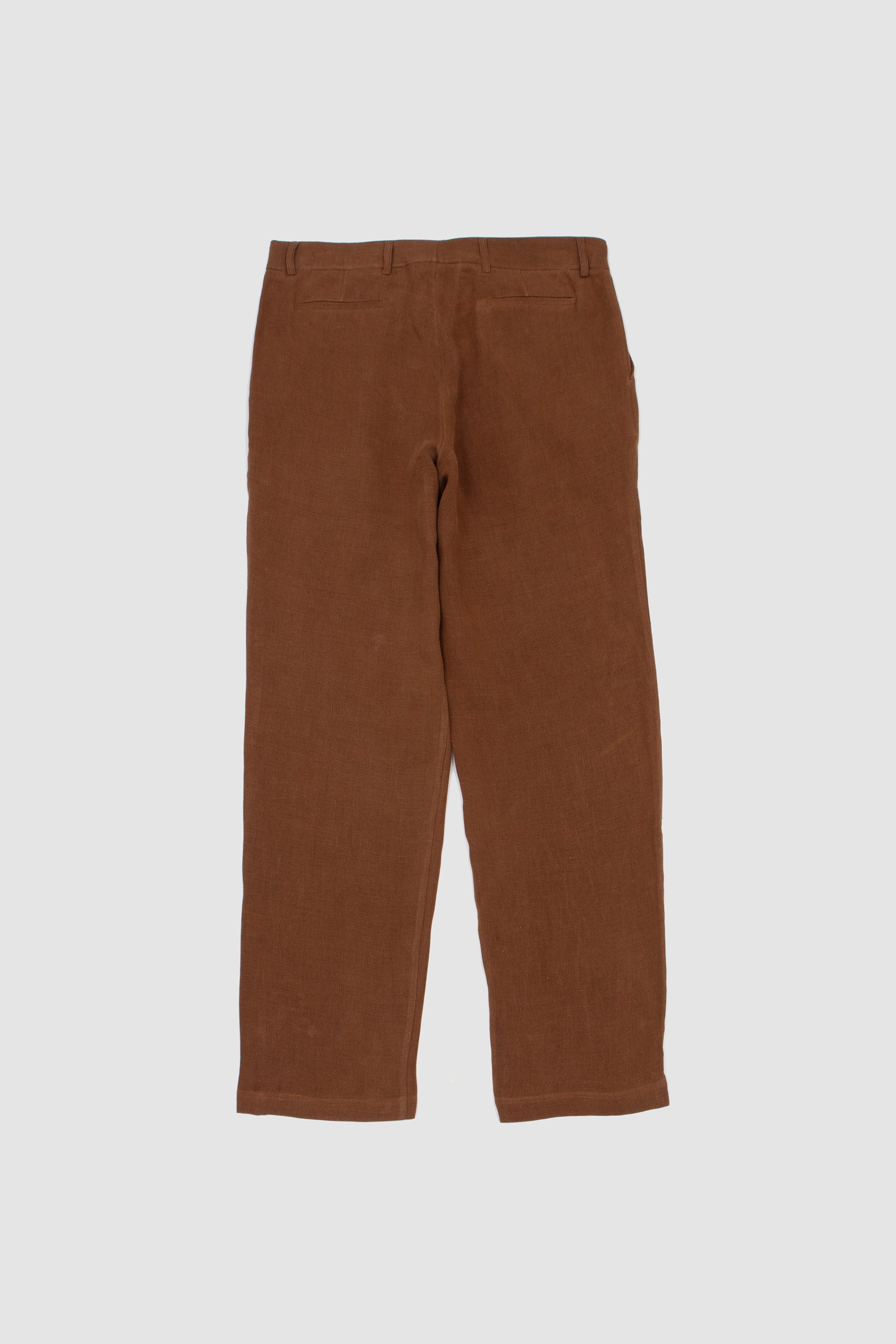 One Pleat Trousers Cinnamon_4