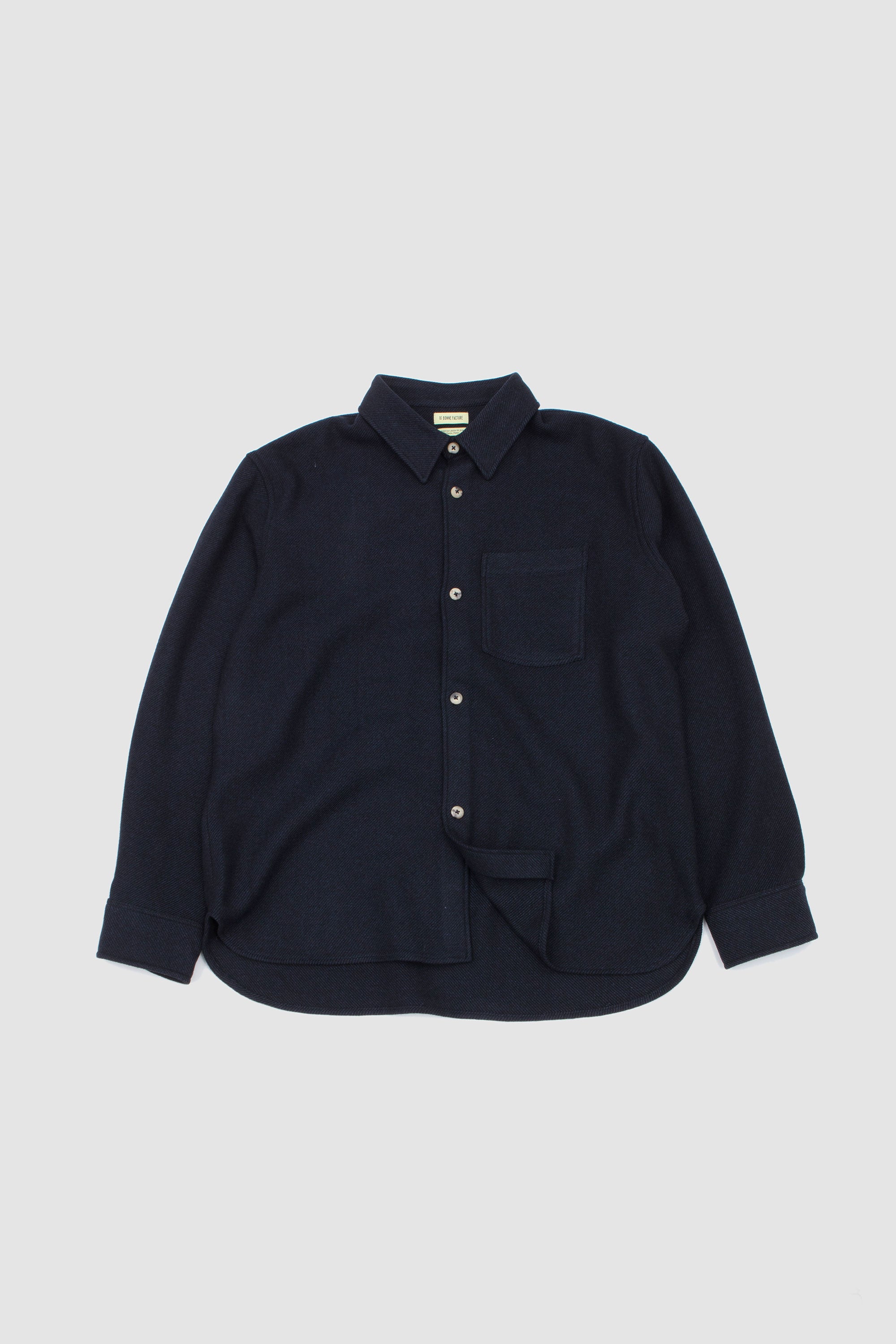 One Pocket Overshirt Navy