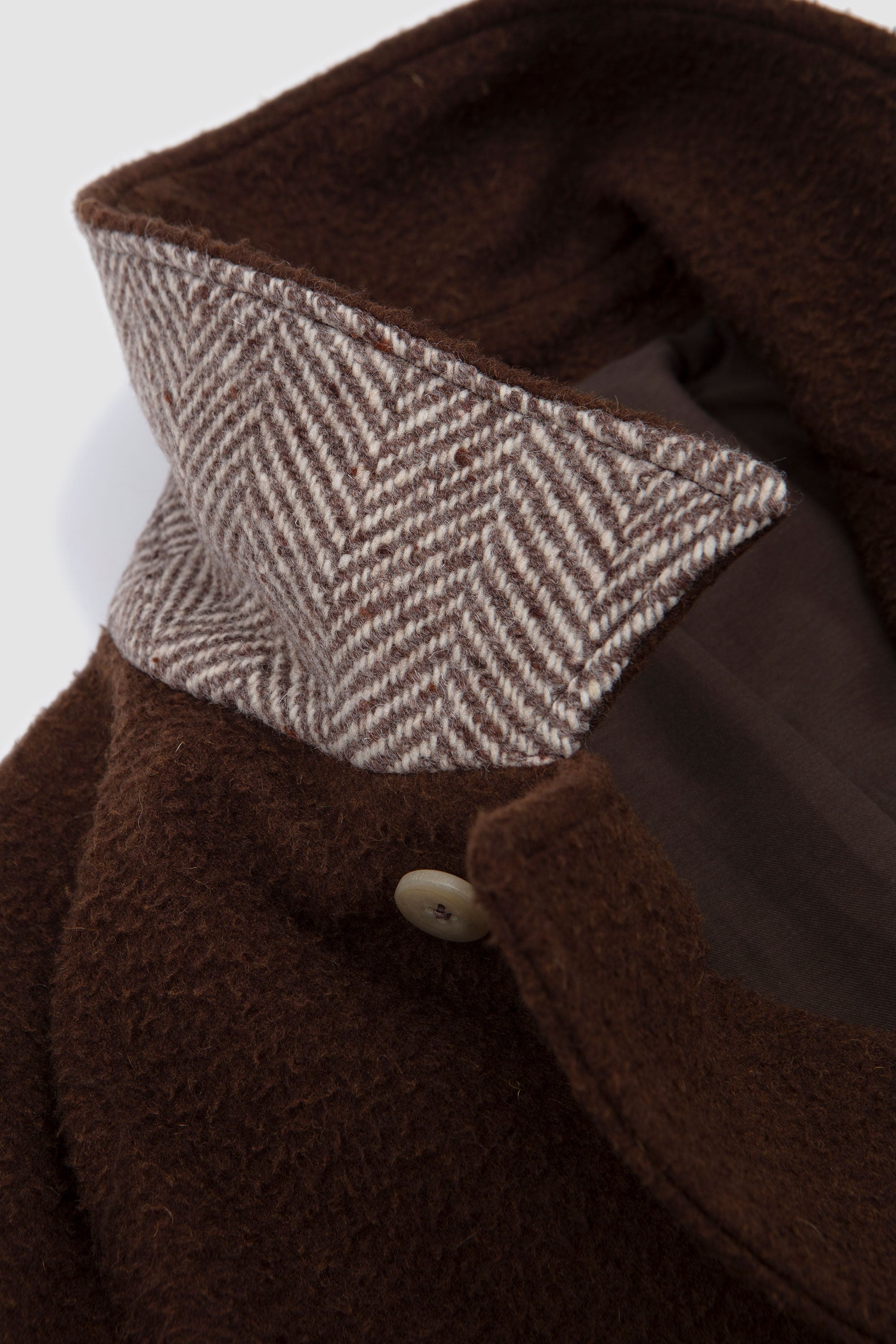 Redingote Coat X Marcel Lassance Coffee Brown