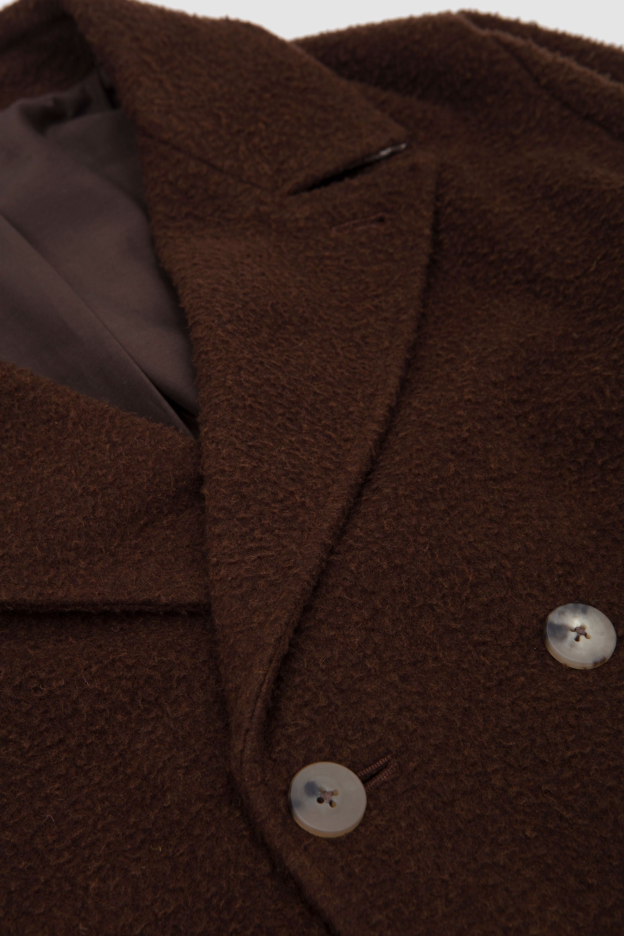 Redingote Coat X Marcel Lassance Coffee Brown