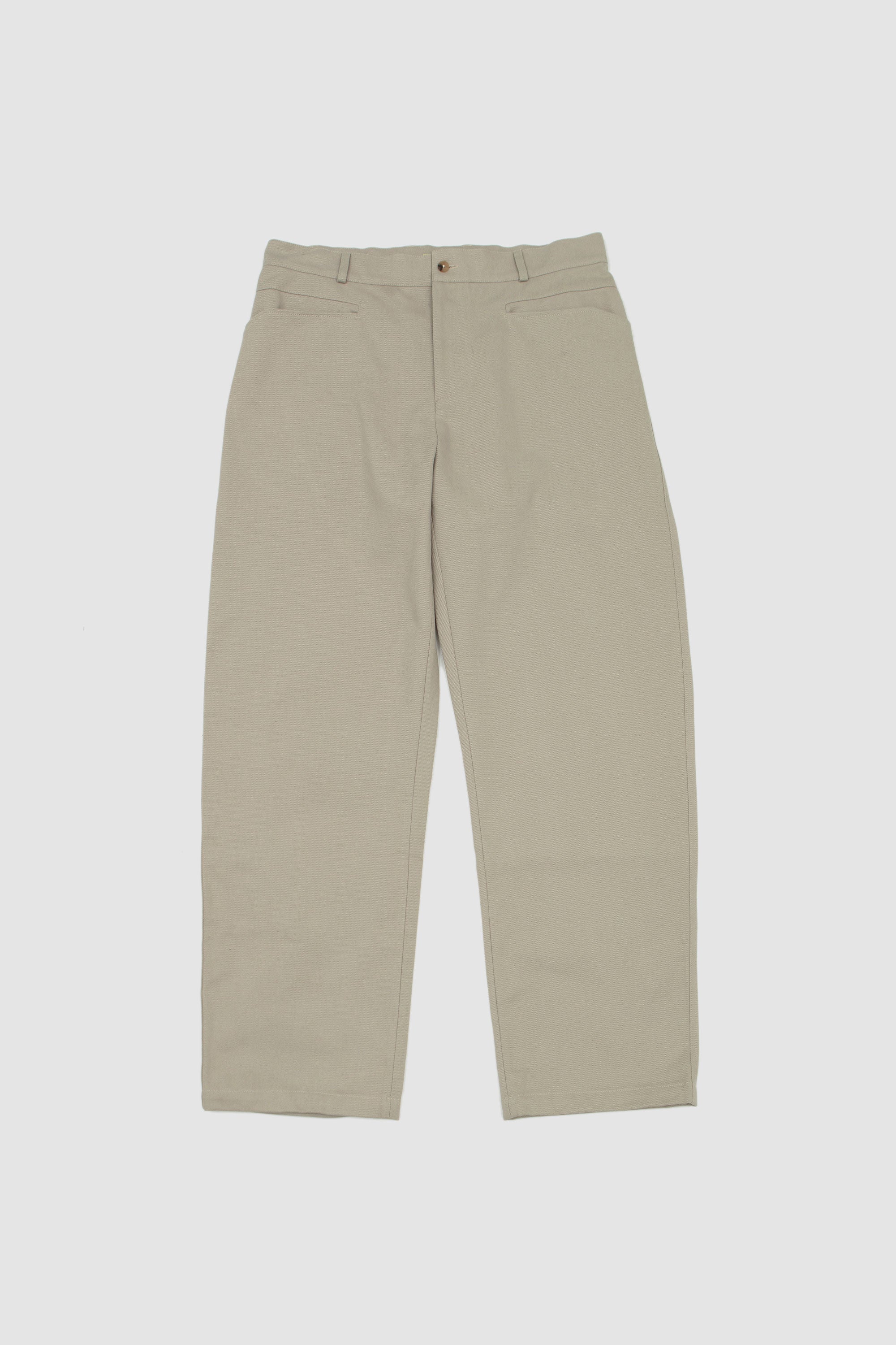 Wide Leg Work Pants Stone_1