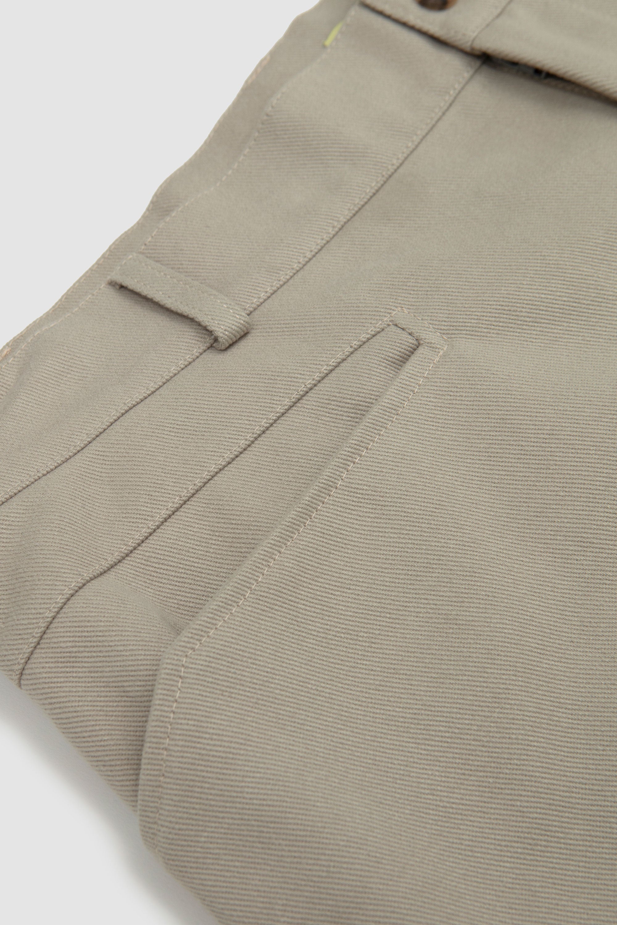 Wide Leg Work Pants Stone