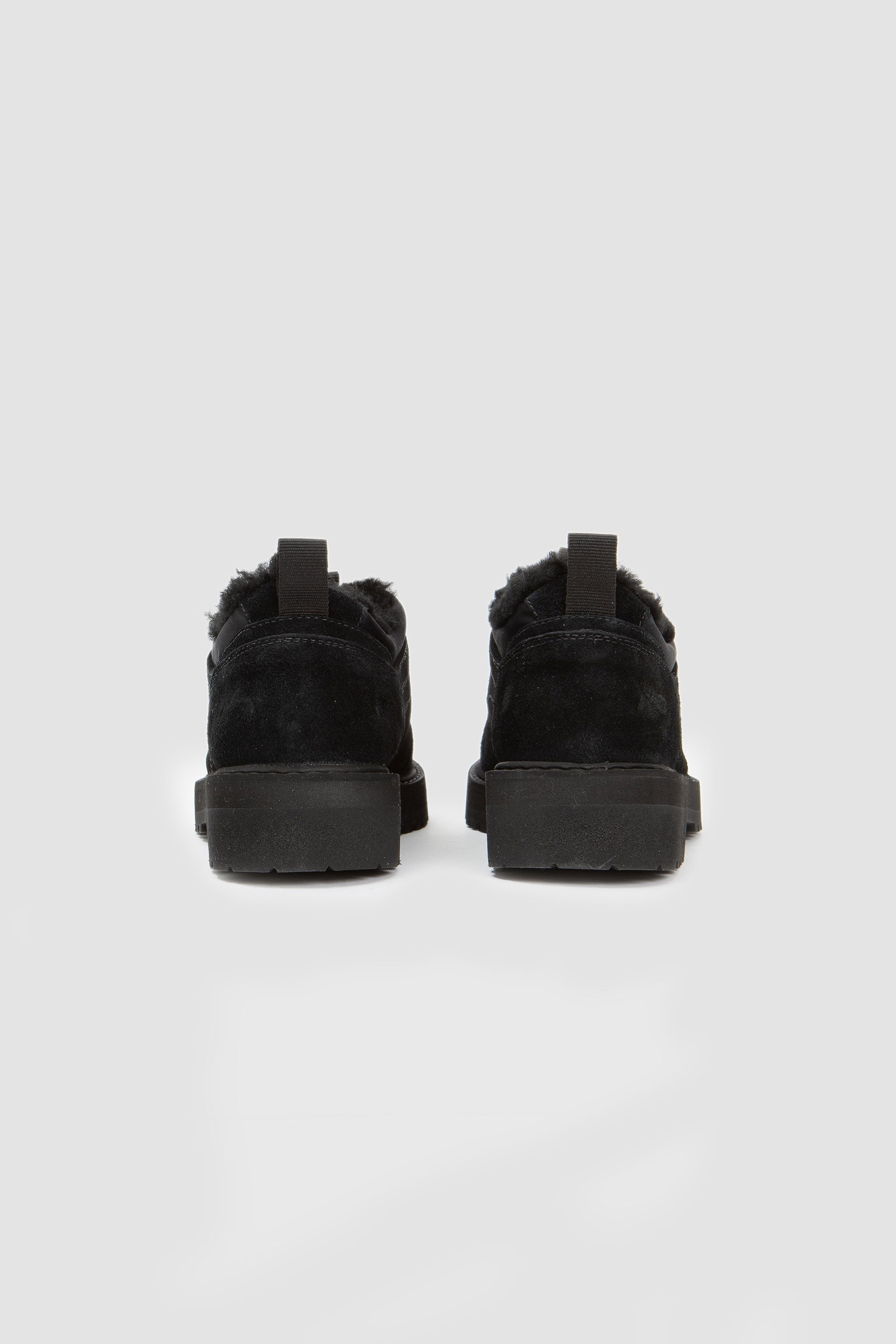 Lauro Shearling Black Suede_3