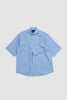 SPORTIVO STORE_100´S Cotton Button Down Shirt Blue