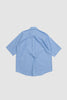 SPORTIVO STORE_100´S Cotton Button Down Shirt Blue_5