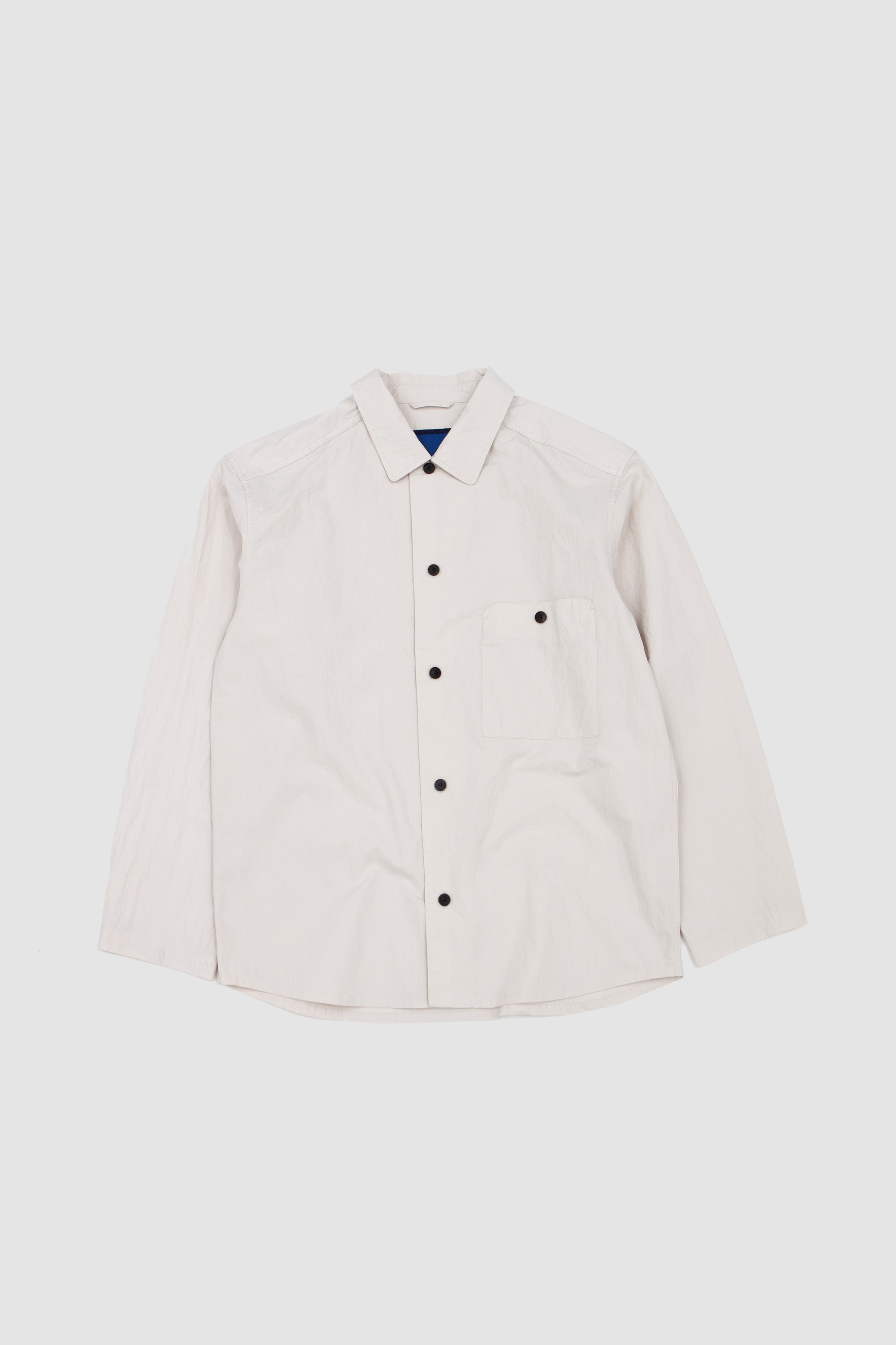 Cotton Nylon French Shirt Ivory