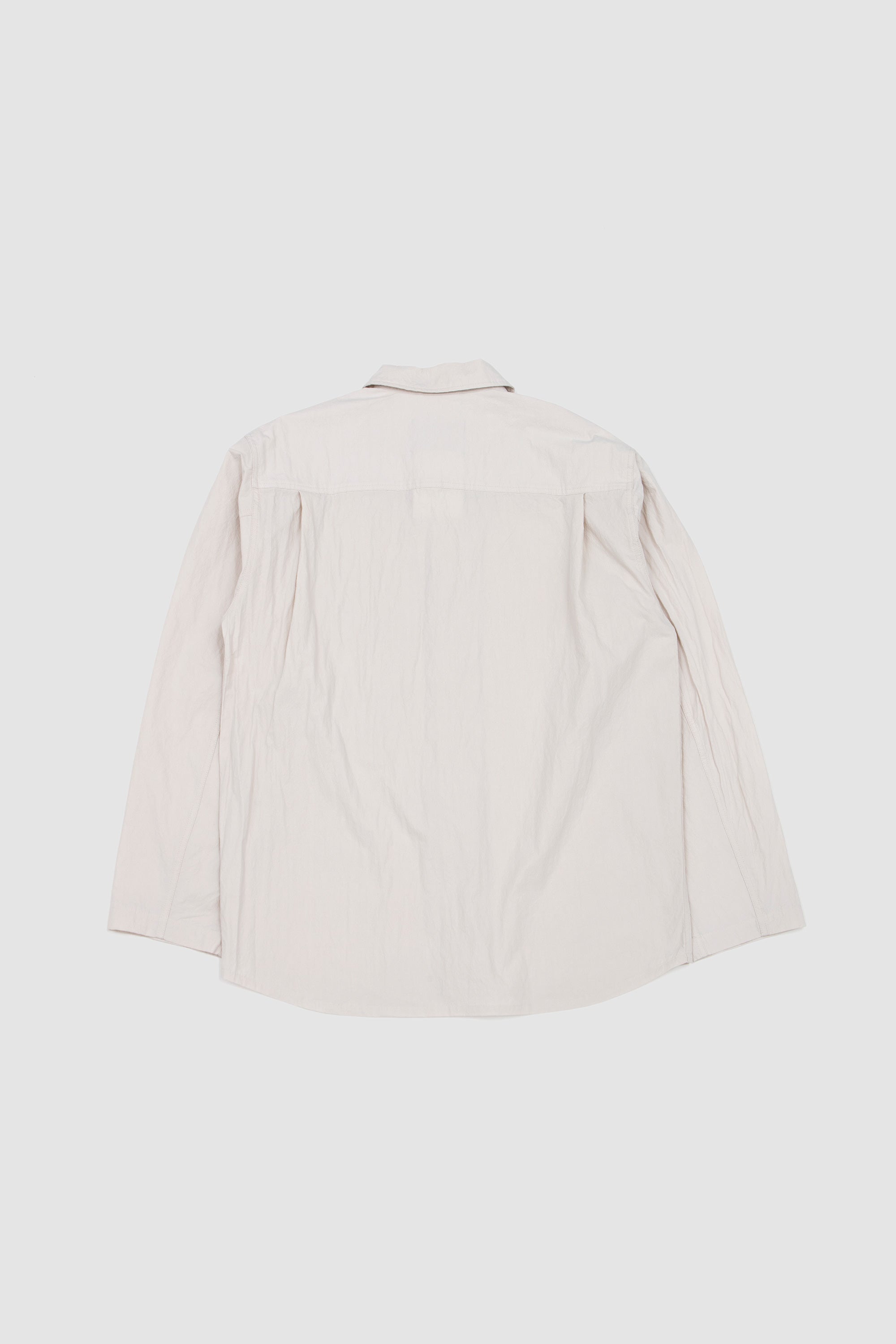 Cotton Nylon French Shirt Ivory