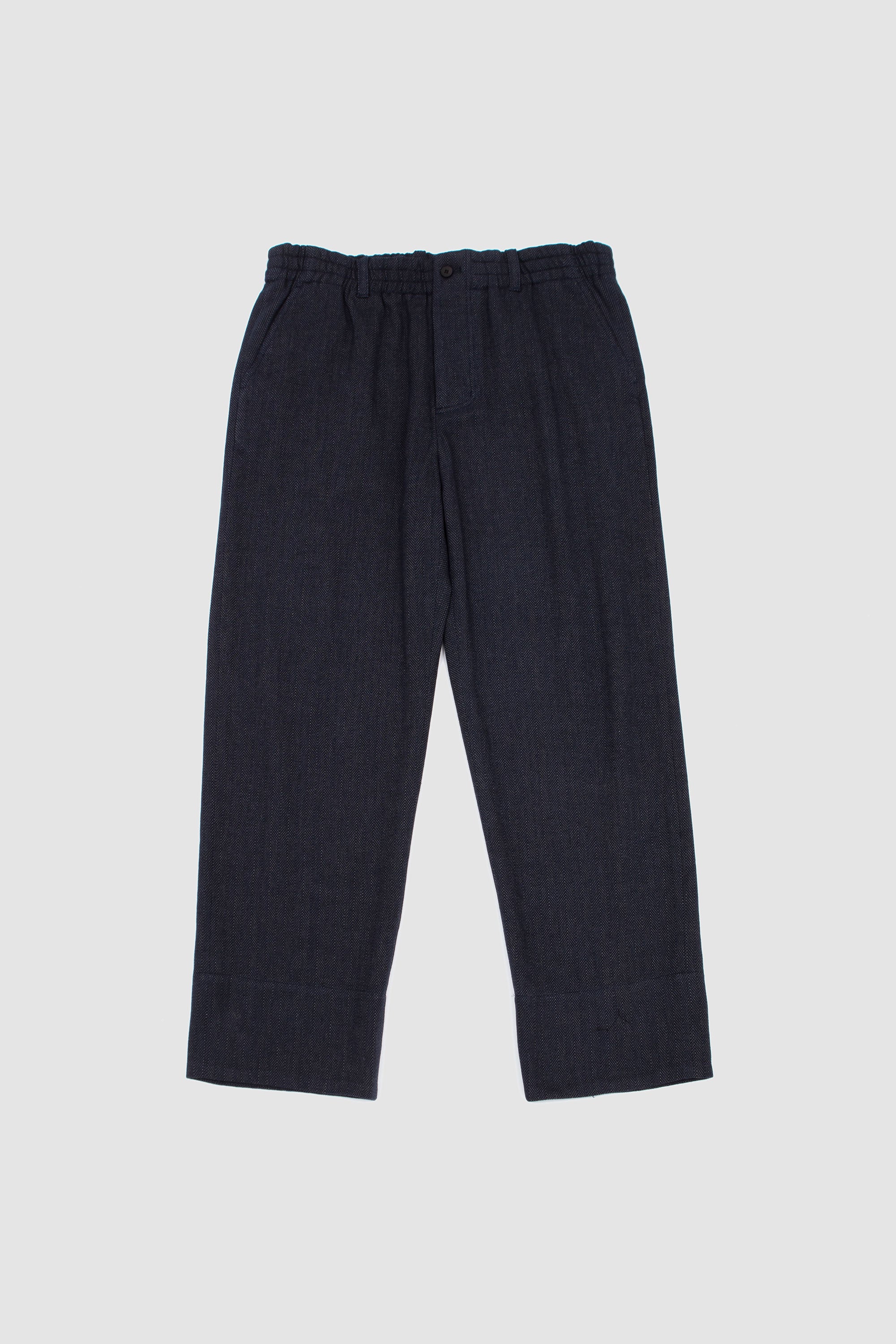 Denim Cotton Easy Trousers