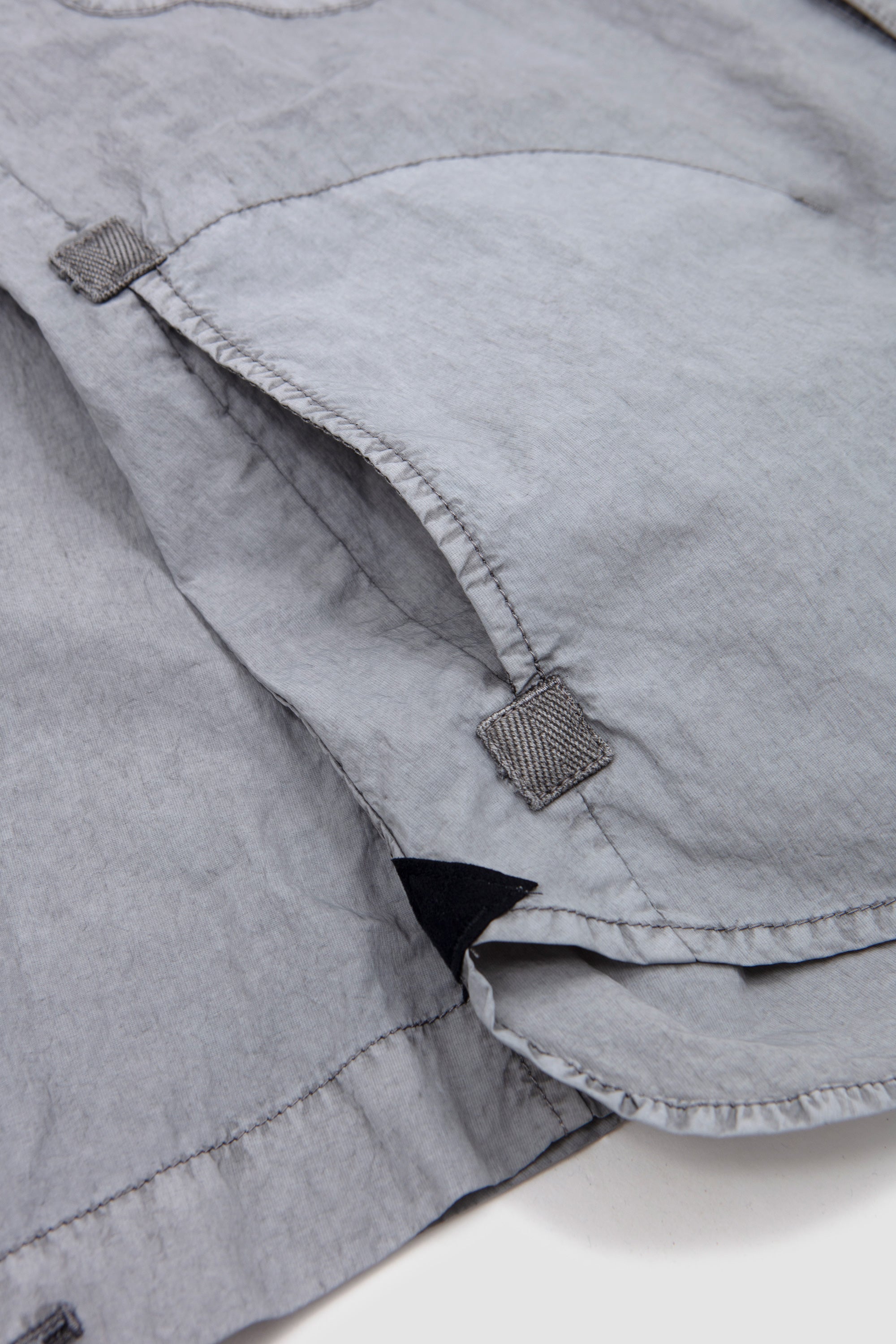 Garment Dyed Typewriter Set Up Shirt Grey